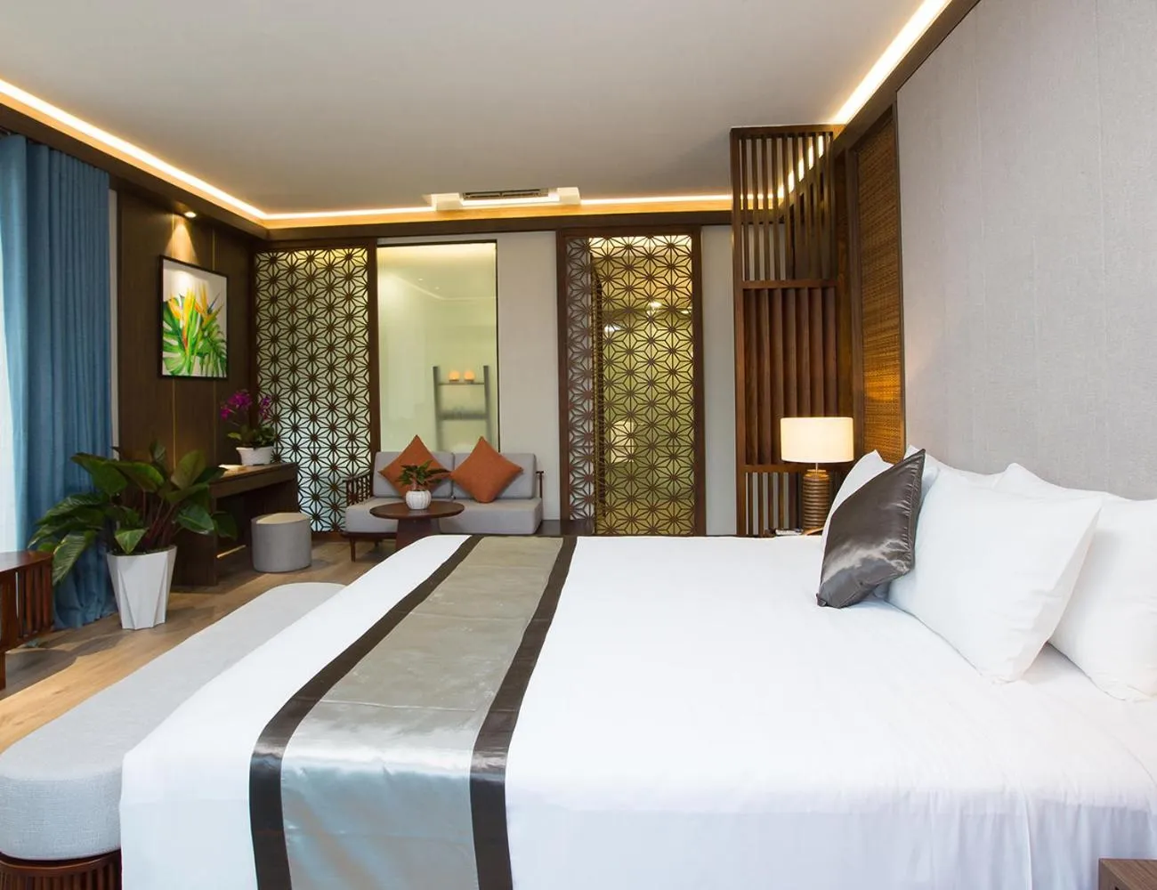 Bedroom, Bed in Sonaga Beach Resort & Villas Phu Quoc