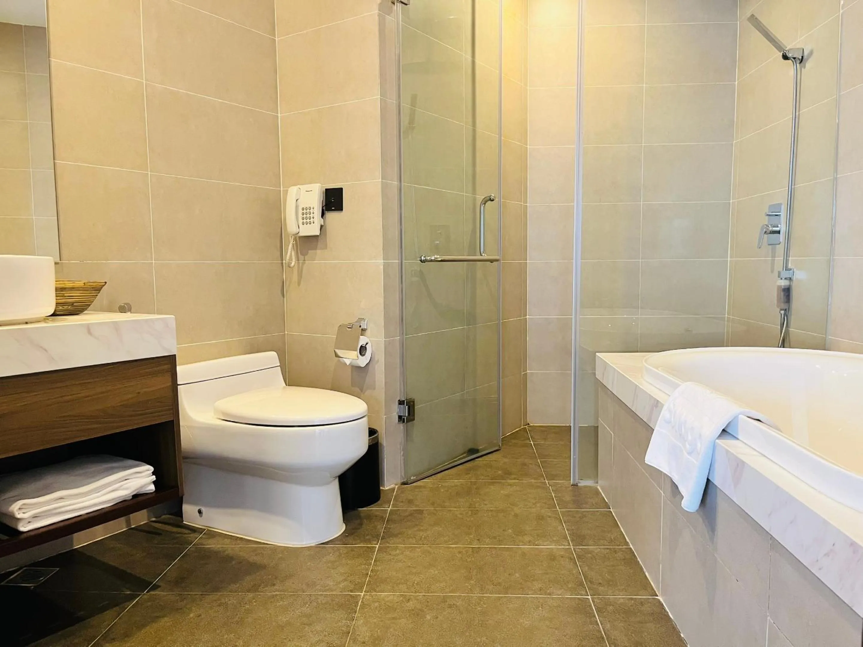 Shower in Sonaga Beach Resort & Villas Phu Quoc