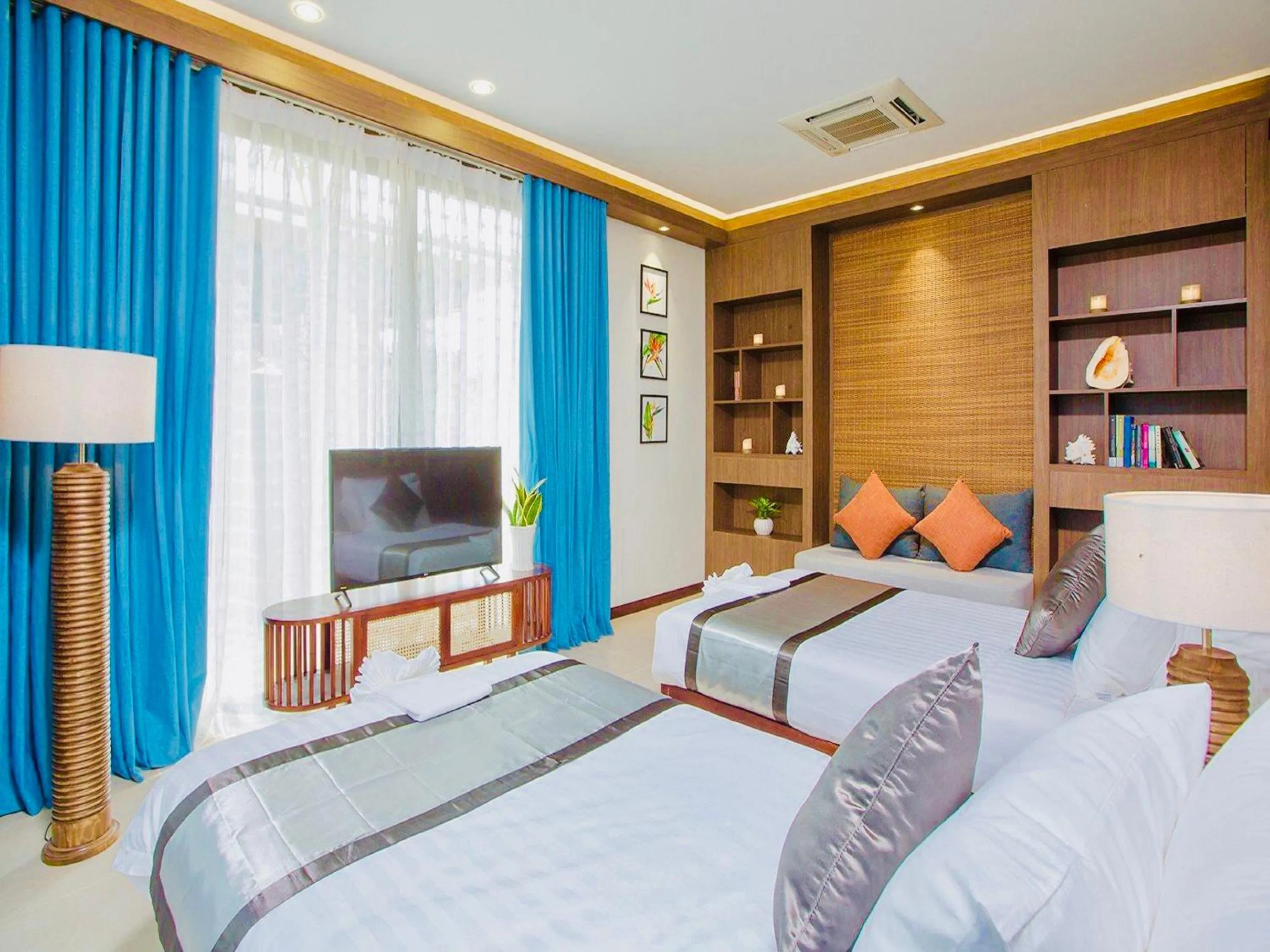 Bed in Sonaga Beach Resort & Villas Phu Quoc
