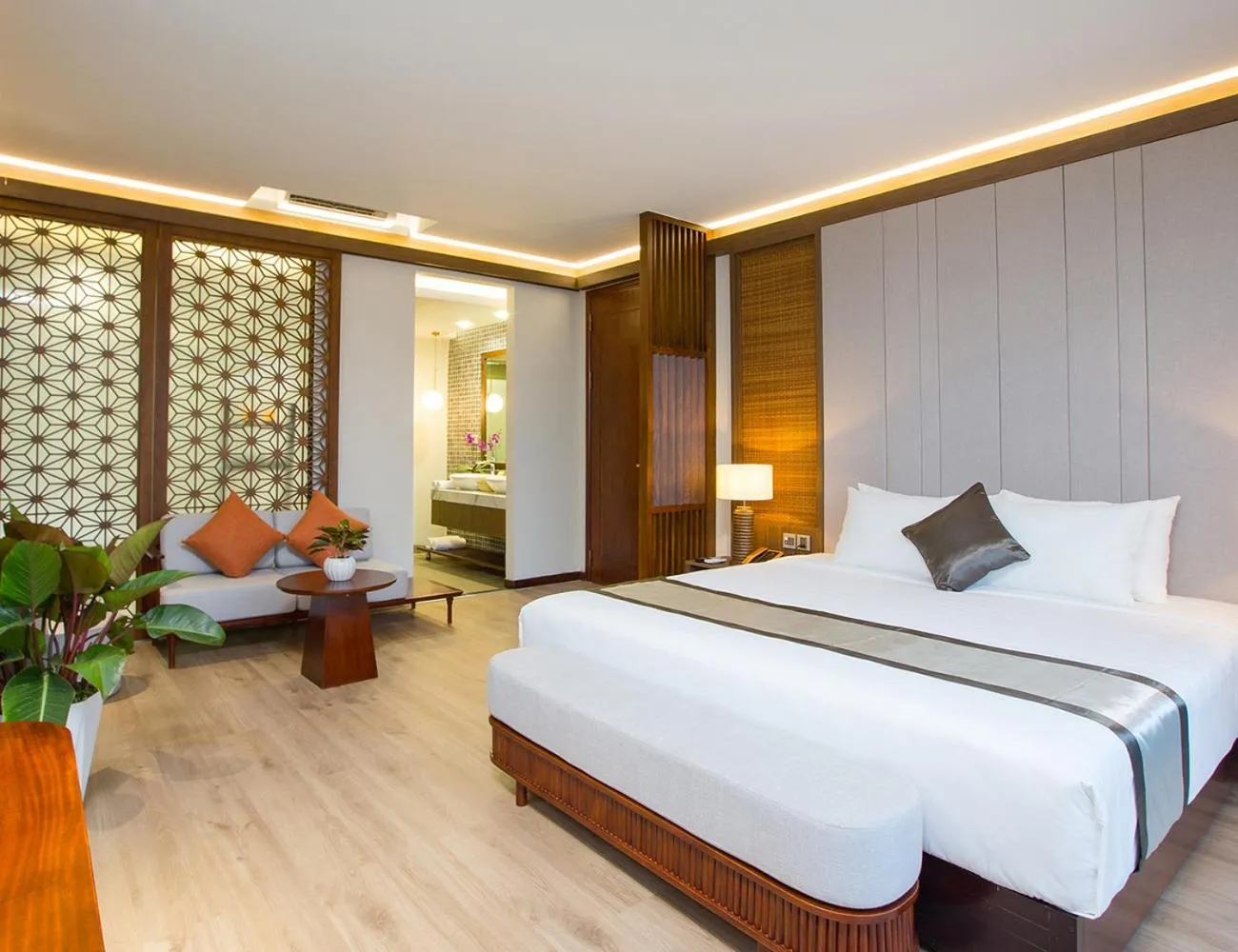 Bedroom, Bed in Sonaga Beach Resort & Villas Phu Quoc