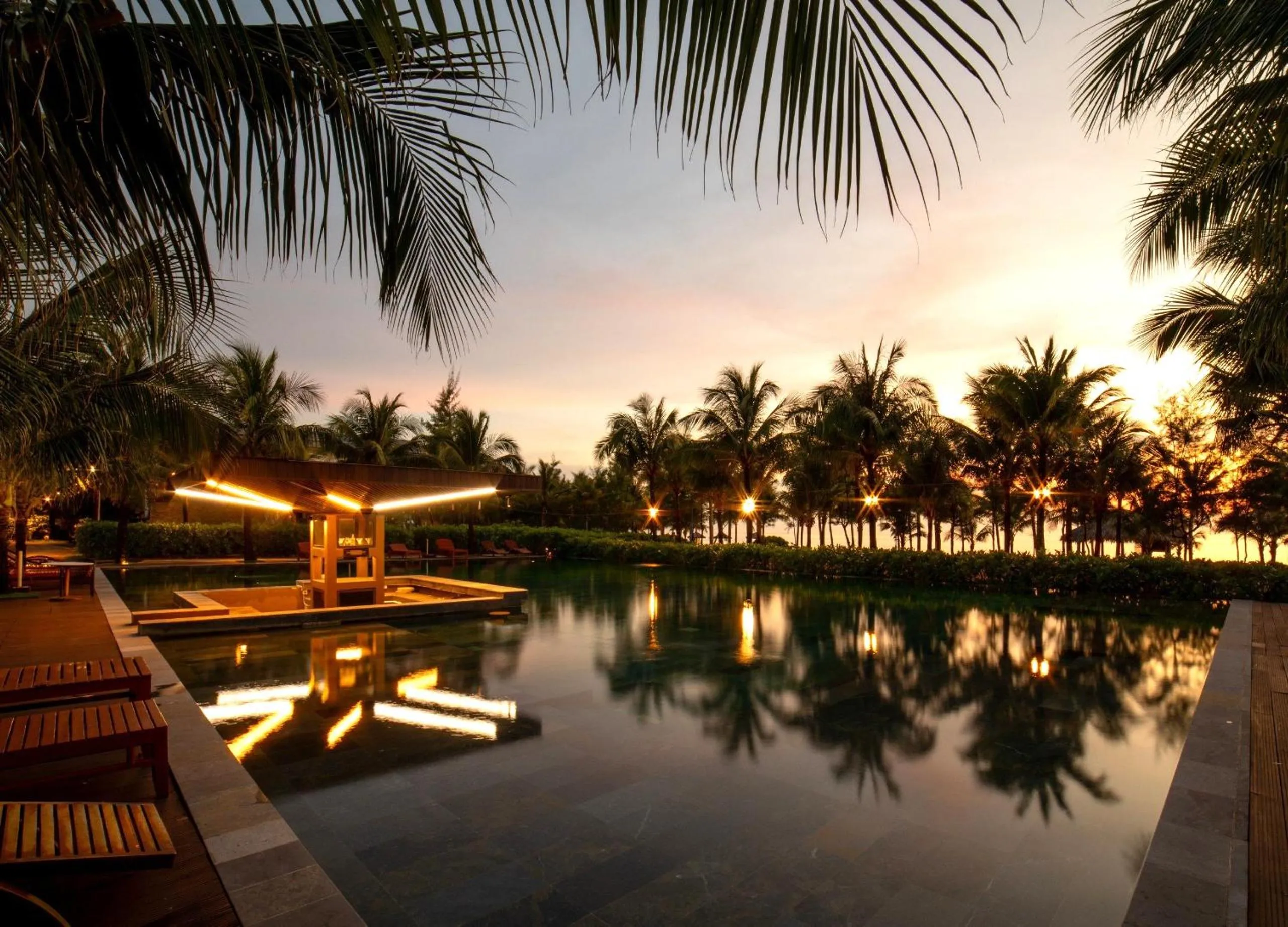 Pool view in Sonaga Beach Resort & Villas Phu Quoc