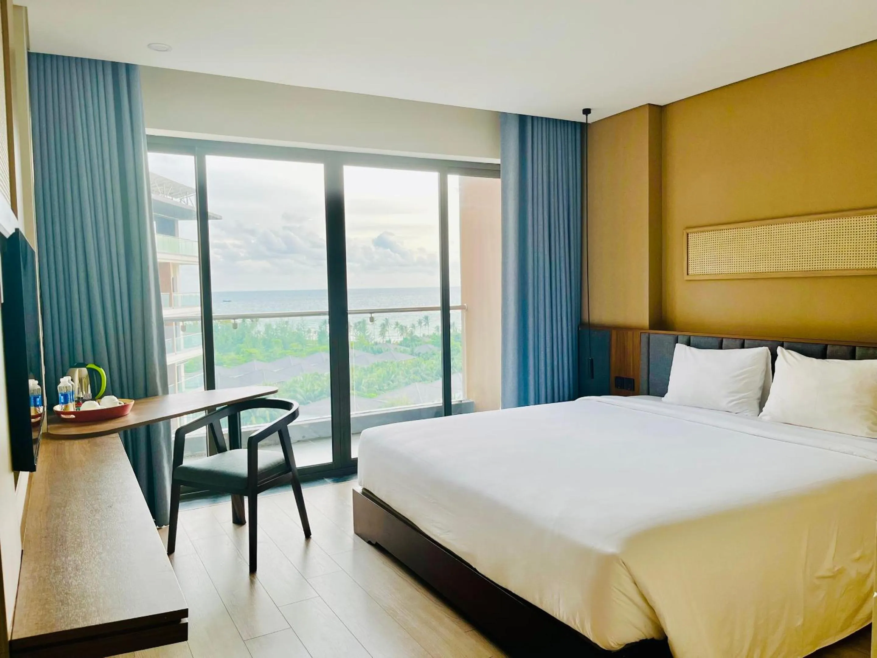 Bed in Sonaga Beach Resort & Villas Phu Quoc