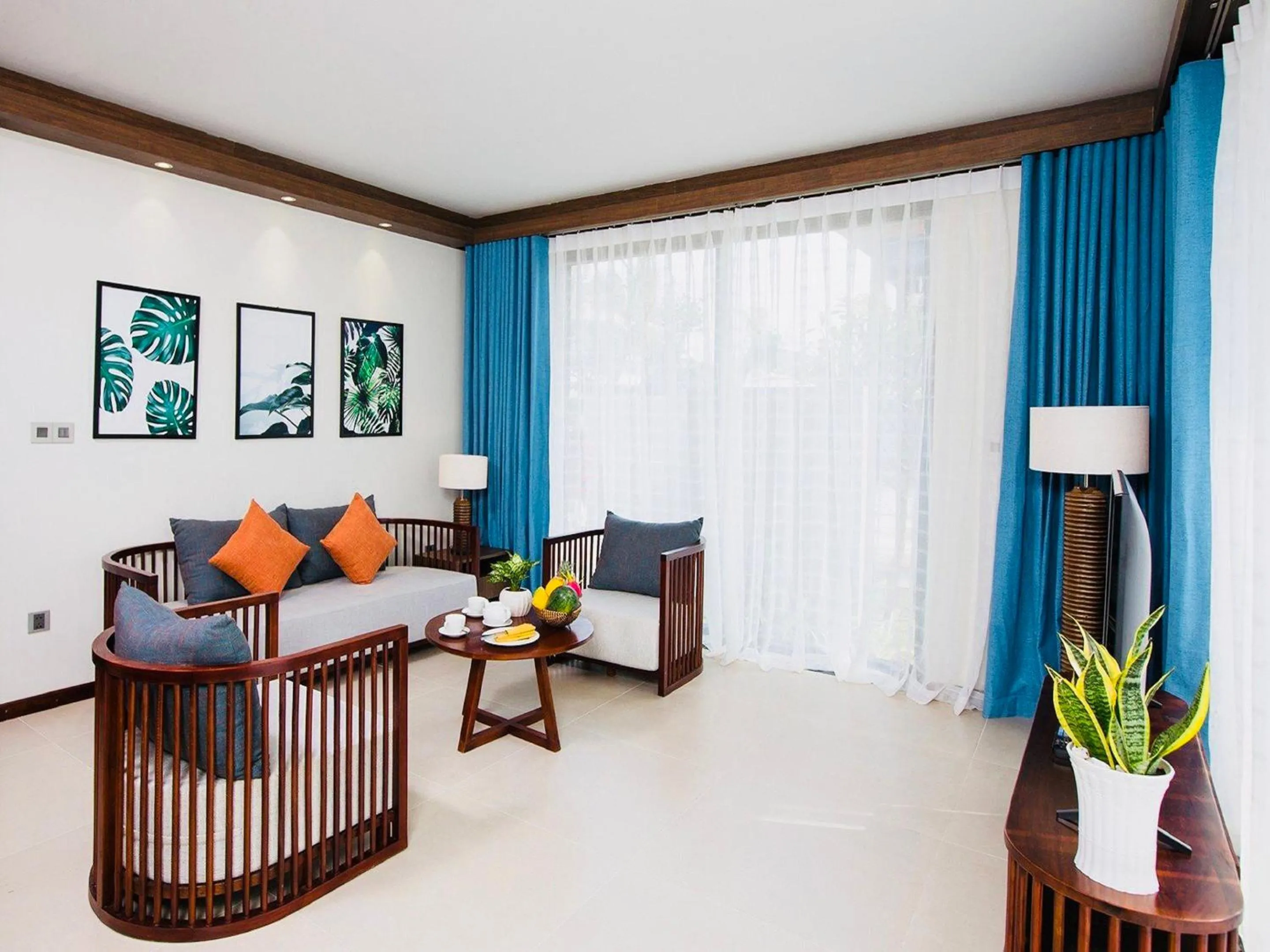 Living room in Sonaga Beach Resort & Villas Phu Quoc