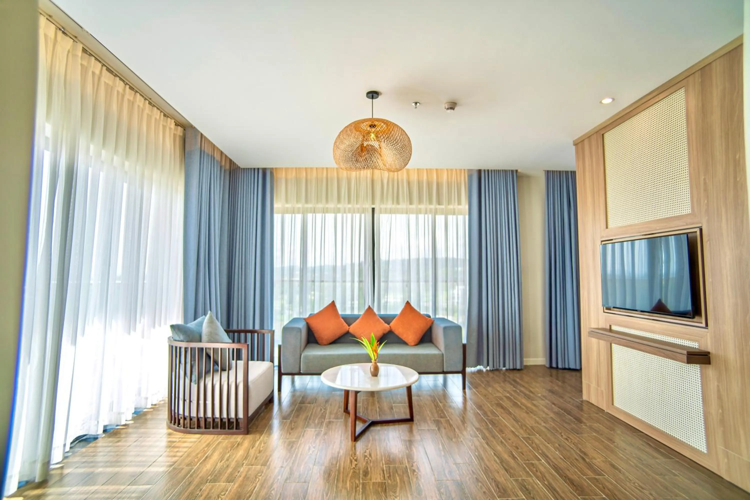 Communal lounge/ TV room in Sonaga Beach Resort & Villas Phu Quoc