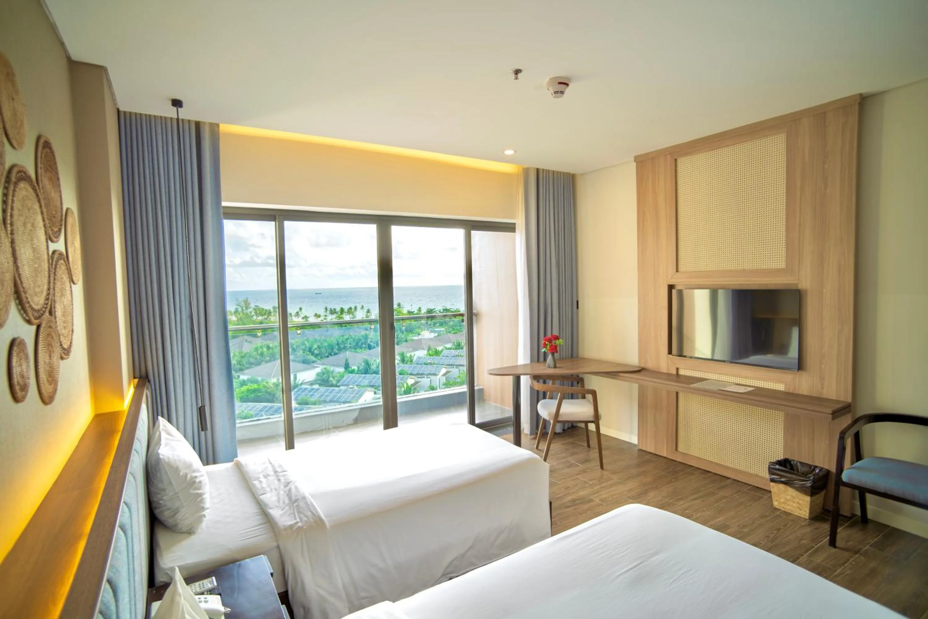 Bed in Sonaga Beach Resort & Villas Phu Quoc