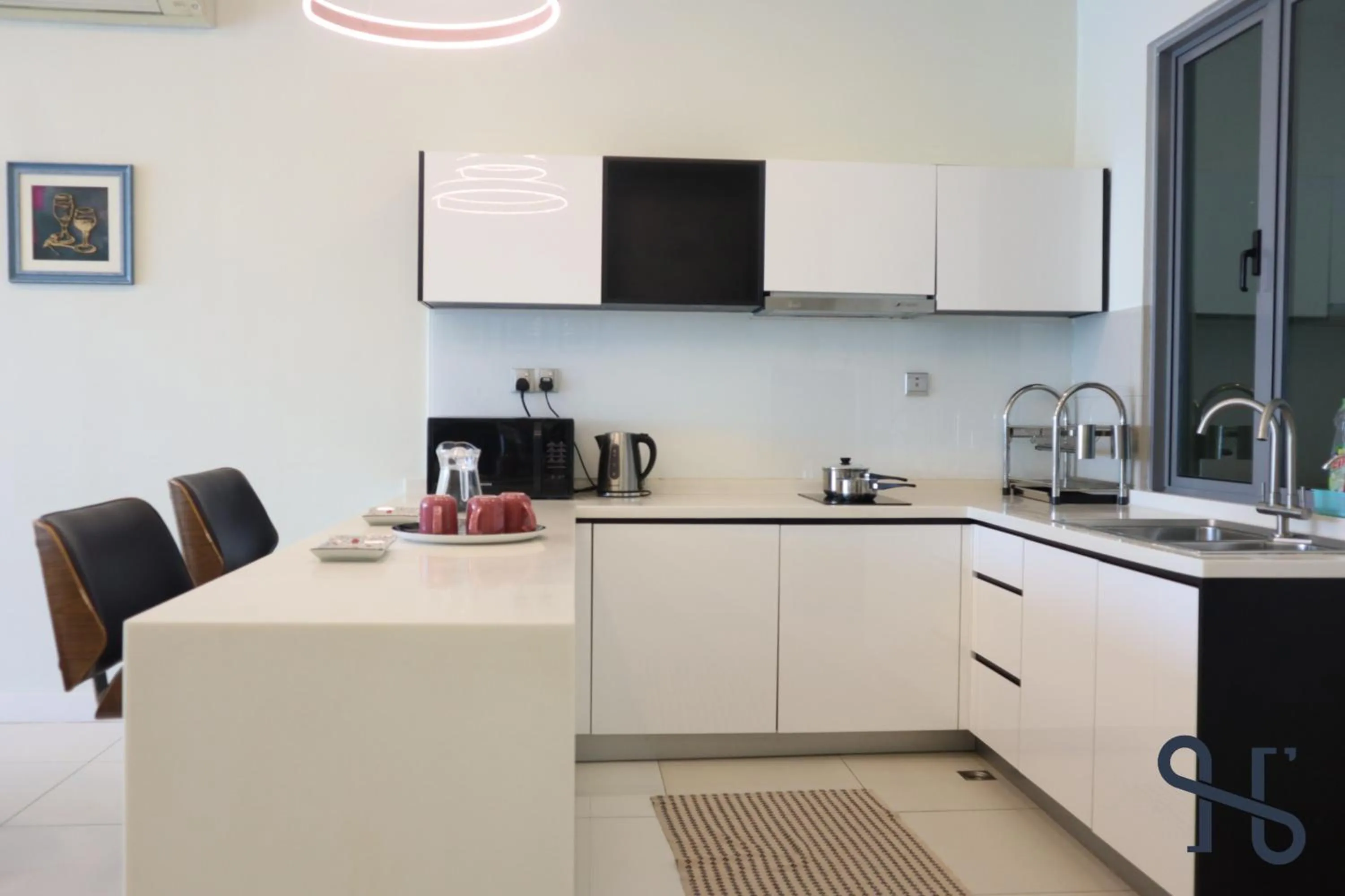 Coffee/tea facilities in Homesuite' Home at The Loft