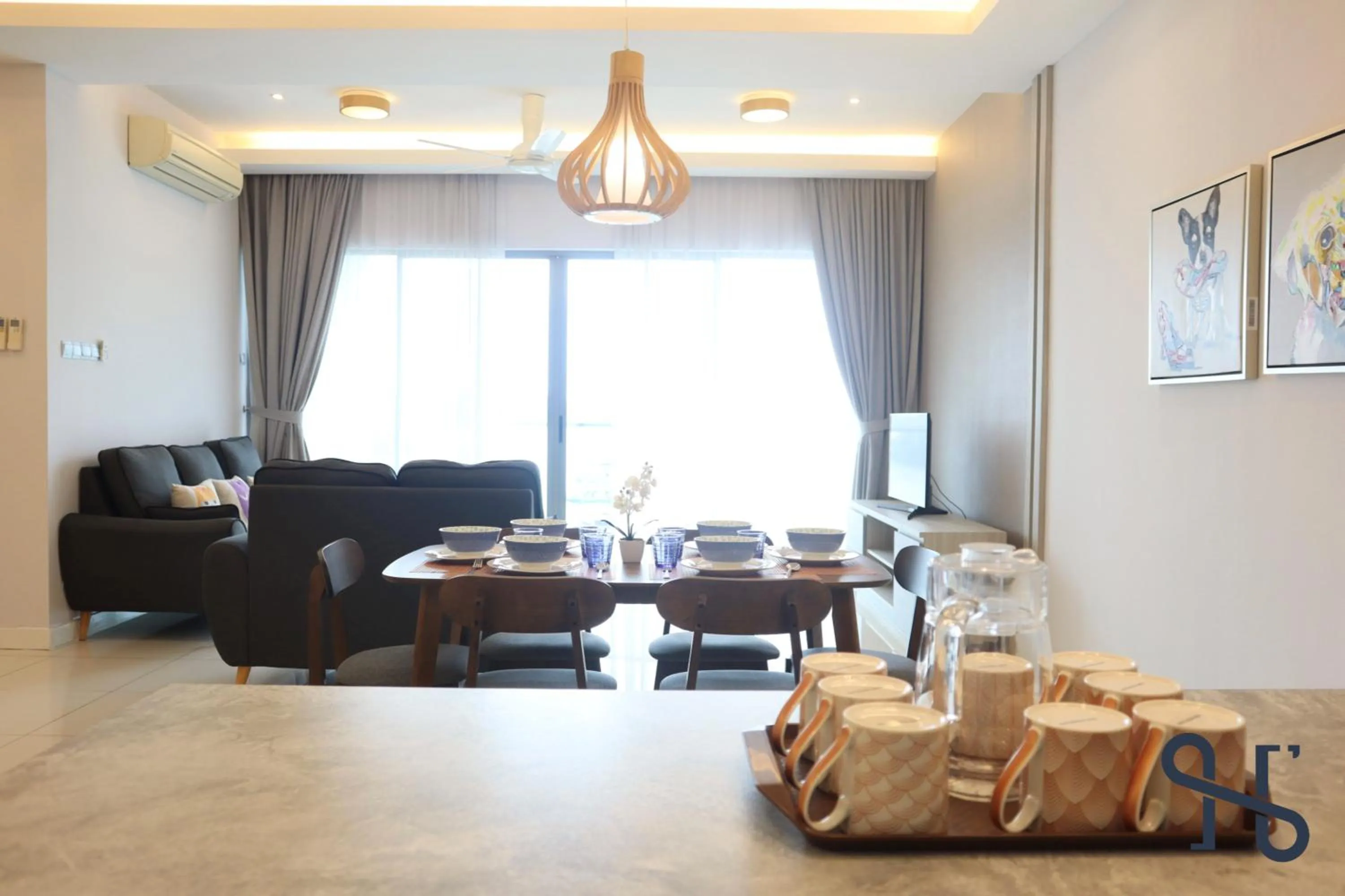 Living room in Homesuite' Home at The Loft