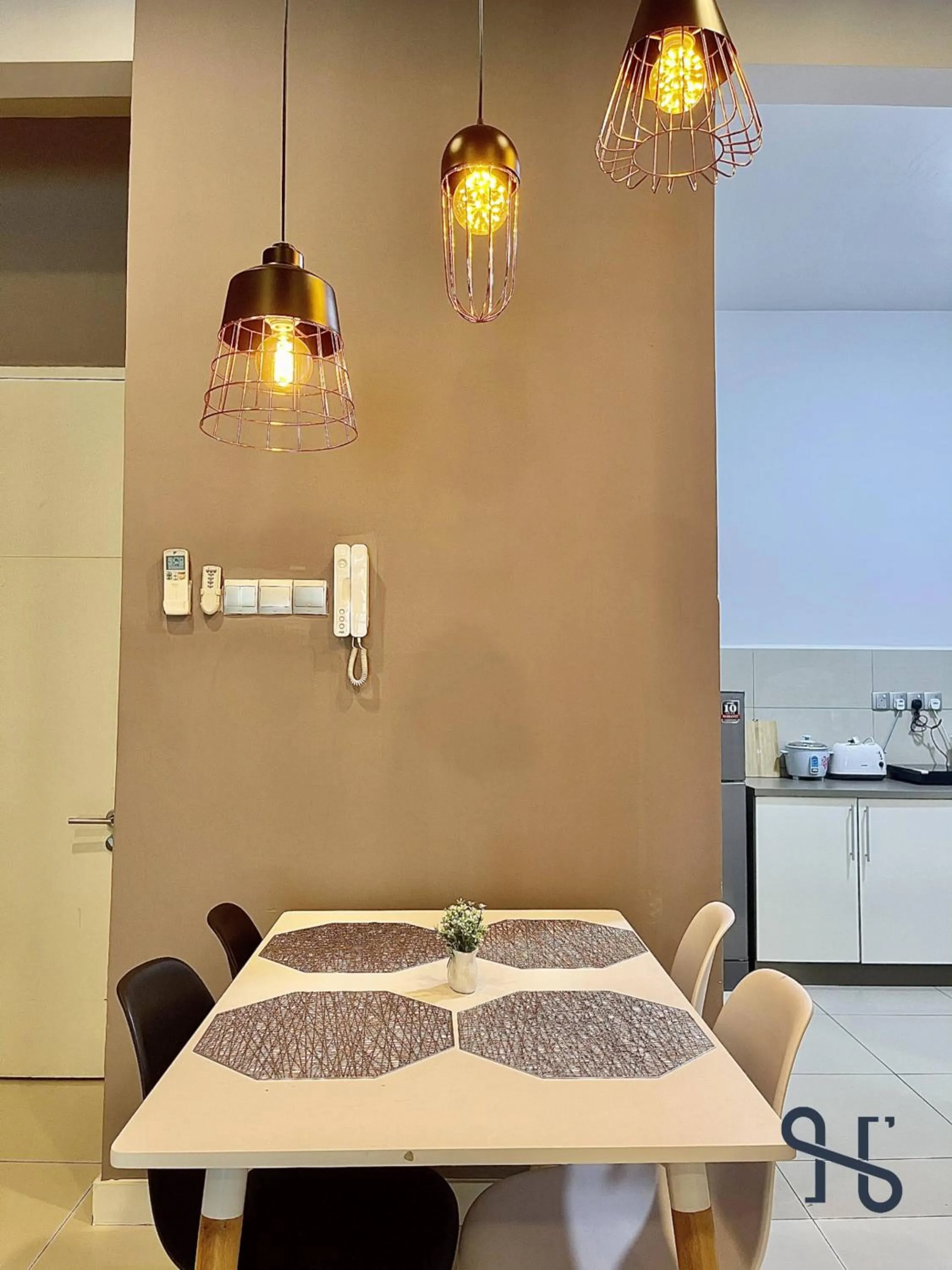 Kitchen or kitchenette in Homesuite' Home at The Loft