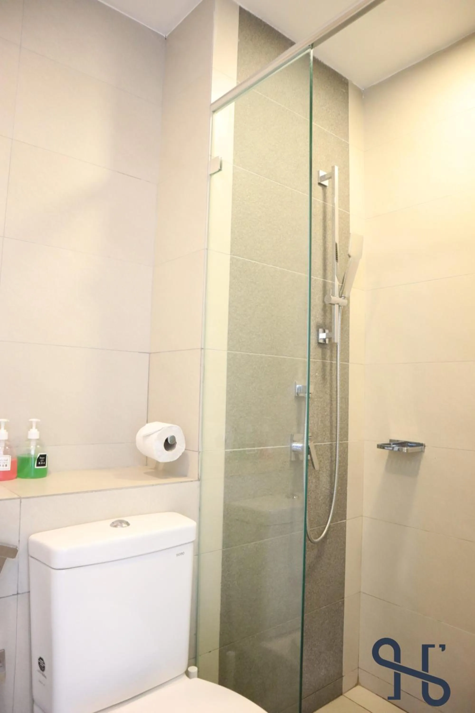 Shower in Homesuite' Home at The Loft