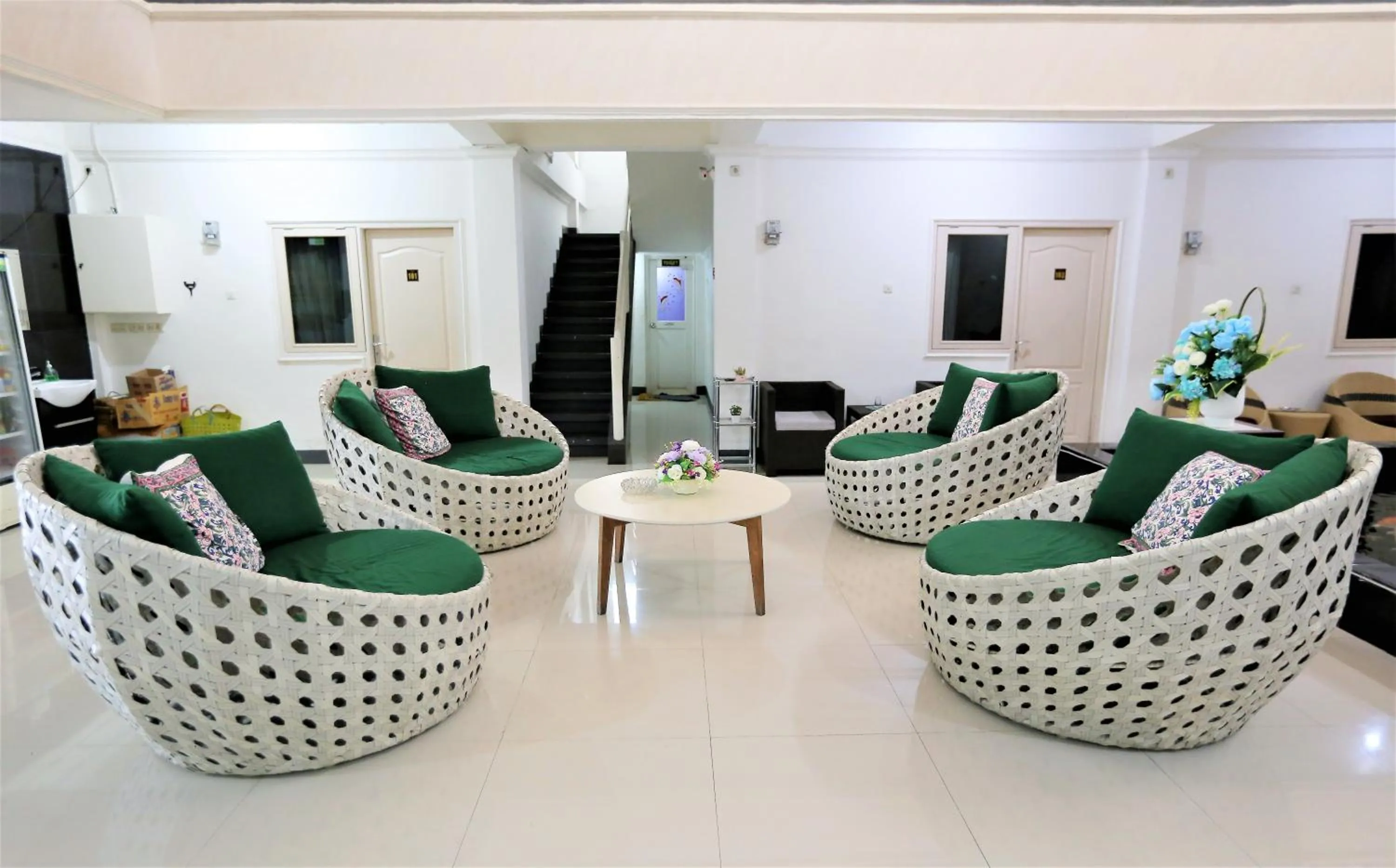 Seating area in Gading Guest House