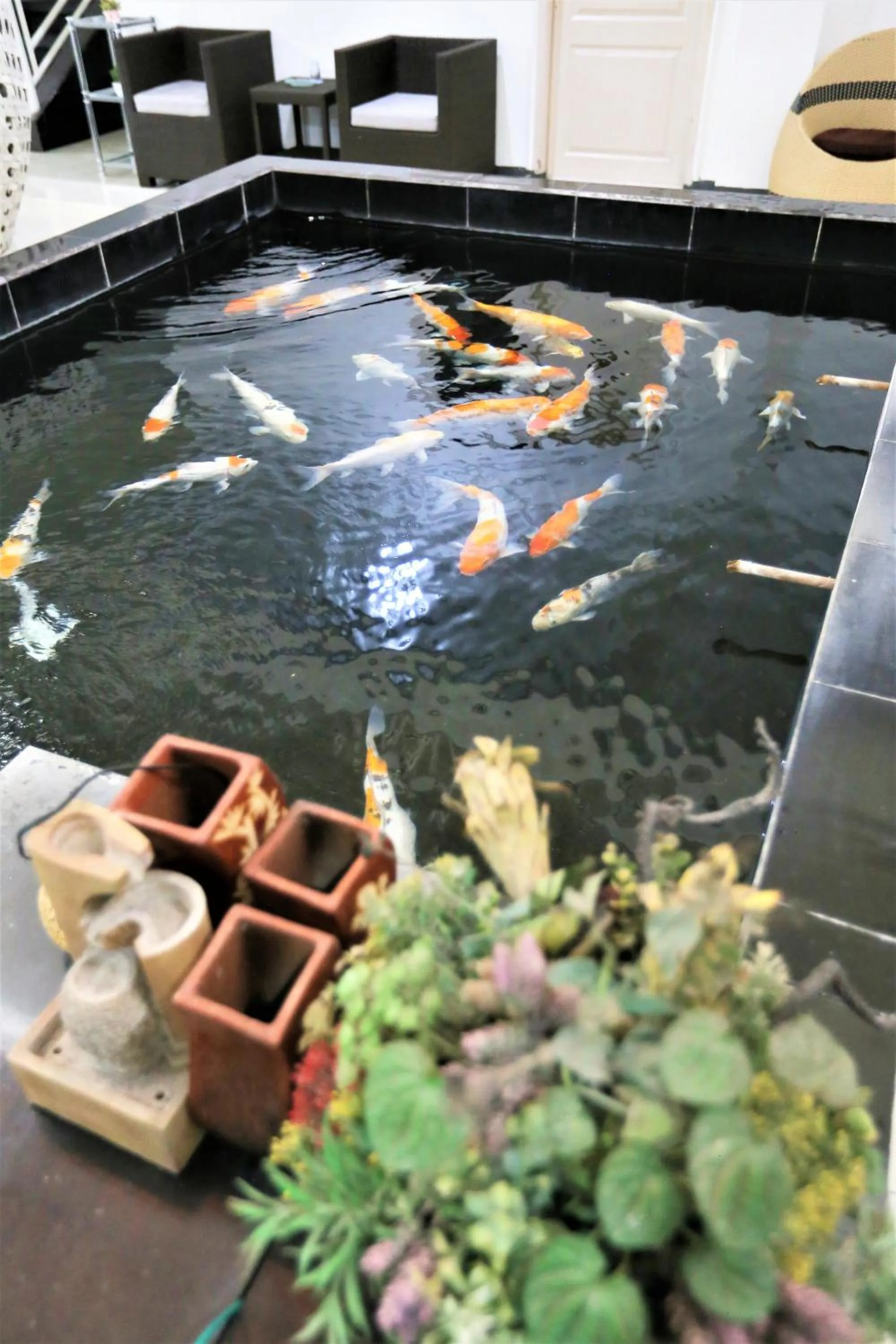 Lobby or reception in Gading Guest House