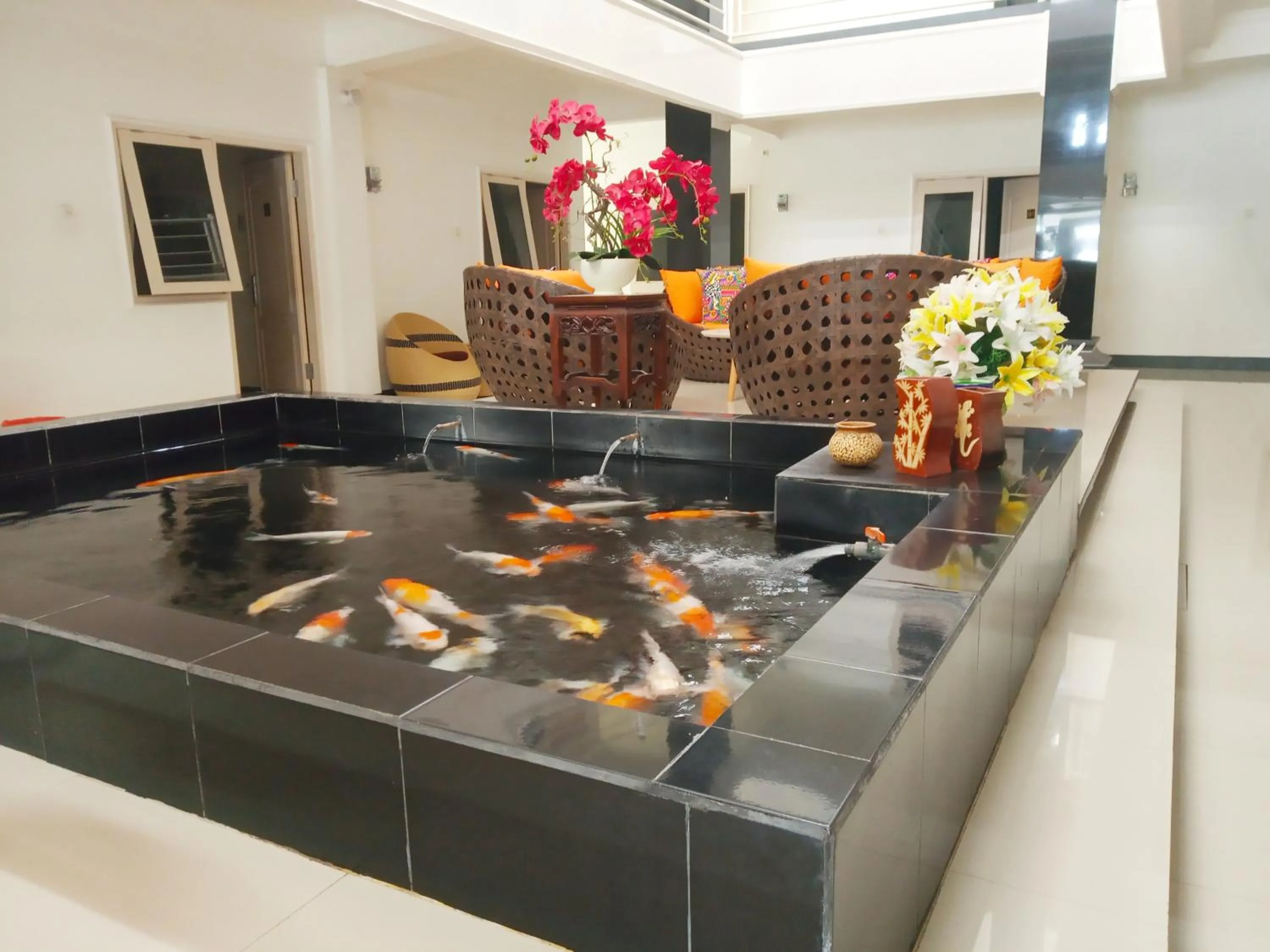 Lobby or reception in Gading Guest House