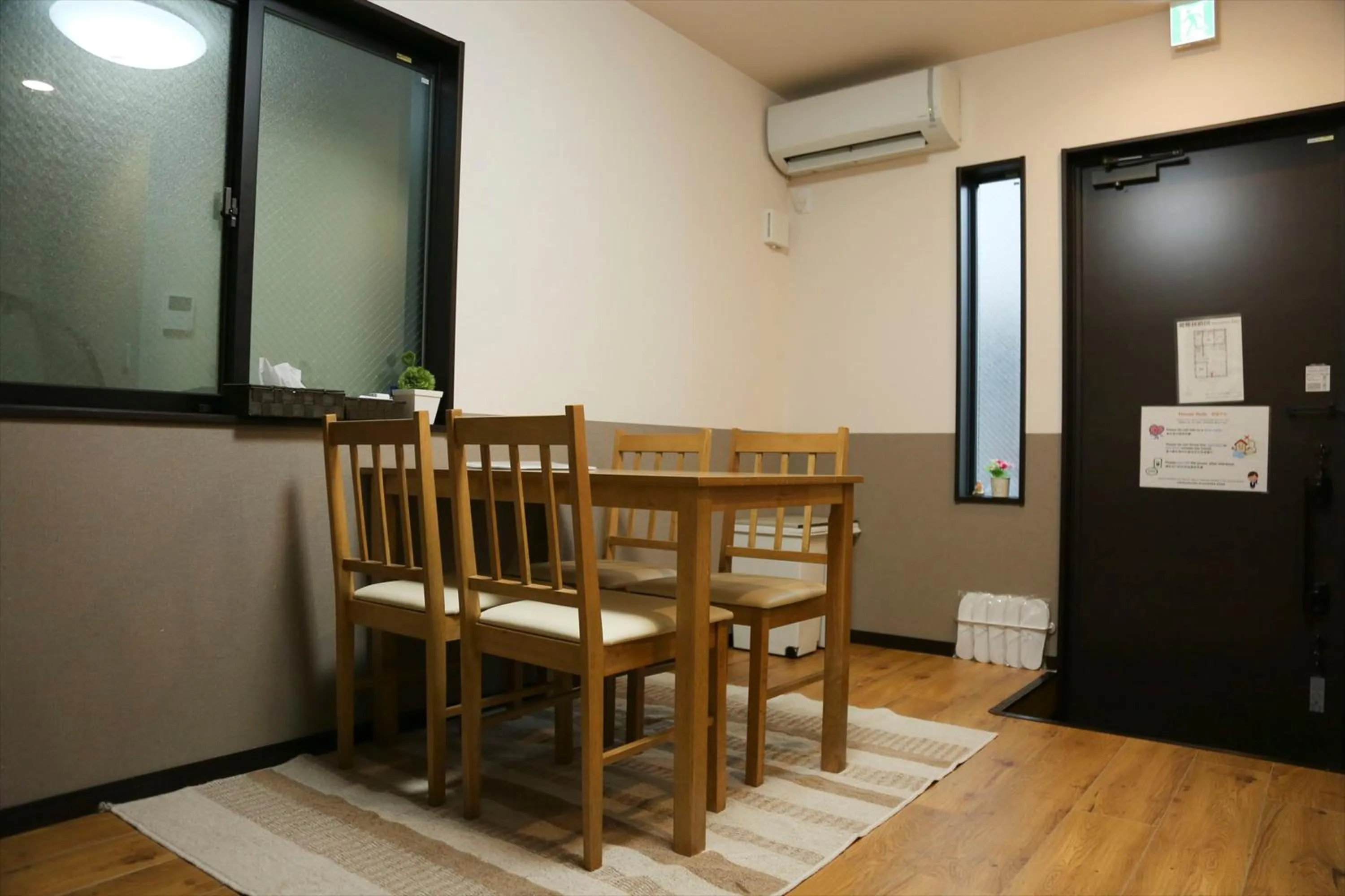 Dining area in KYOTO STATION HOUSE