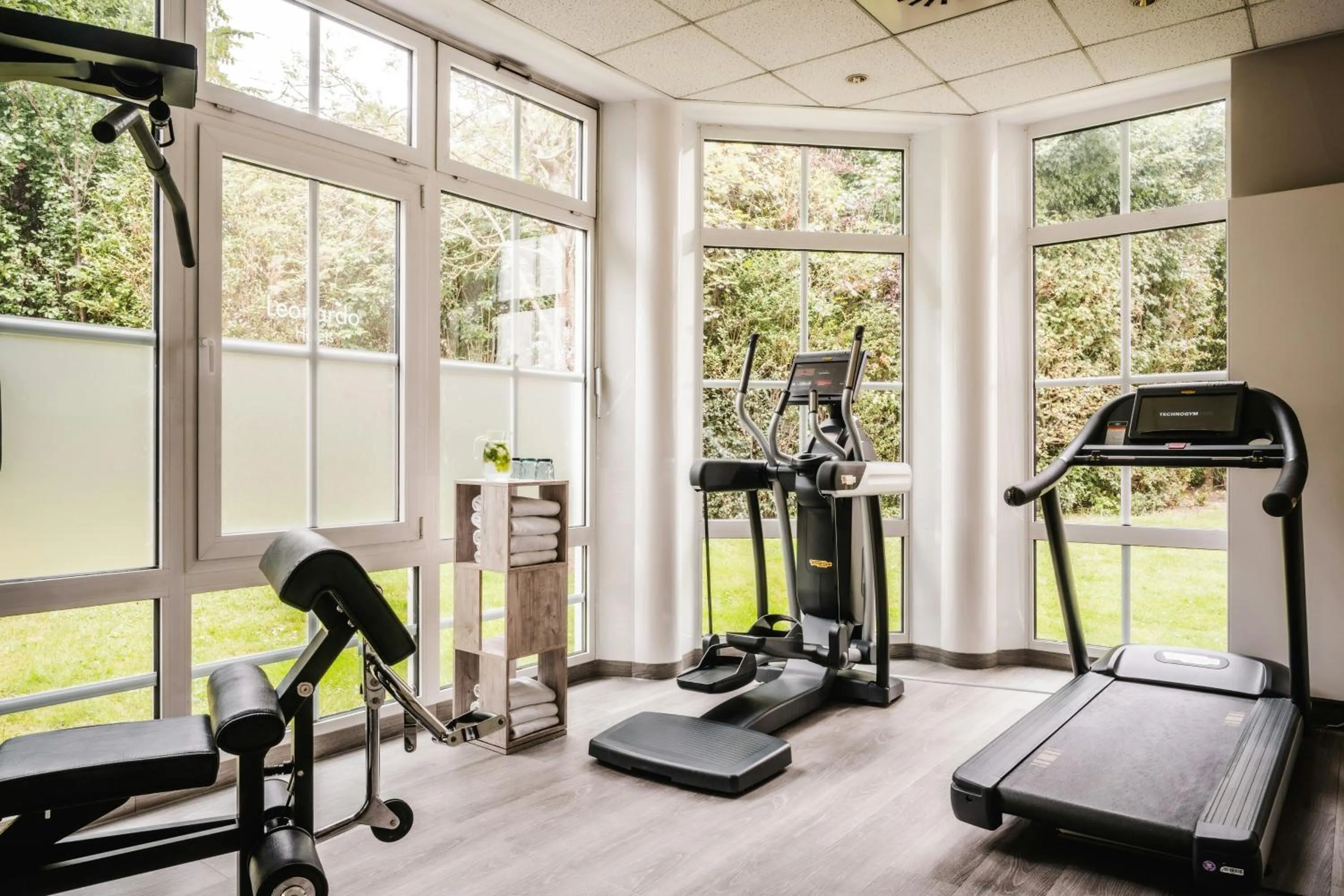 Fitness centre/facilities in Leonardo Hotel Aachen