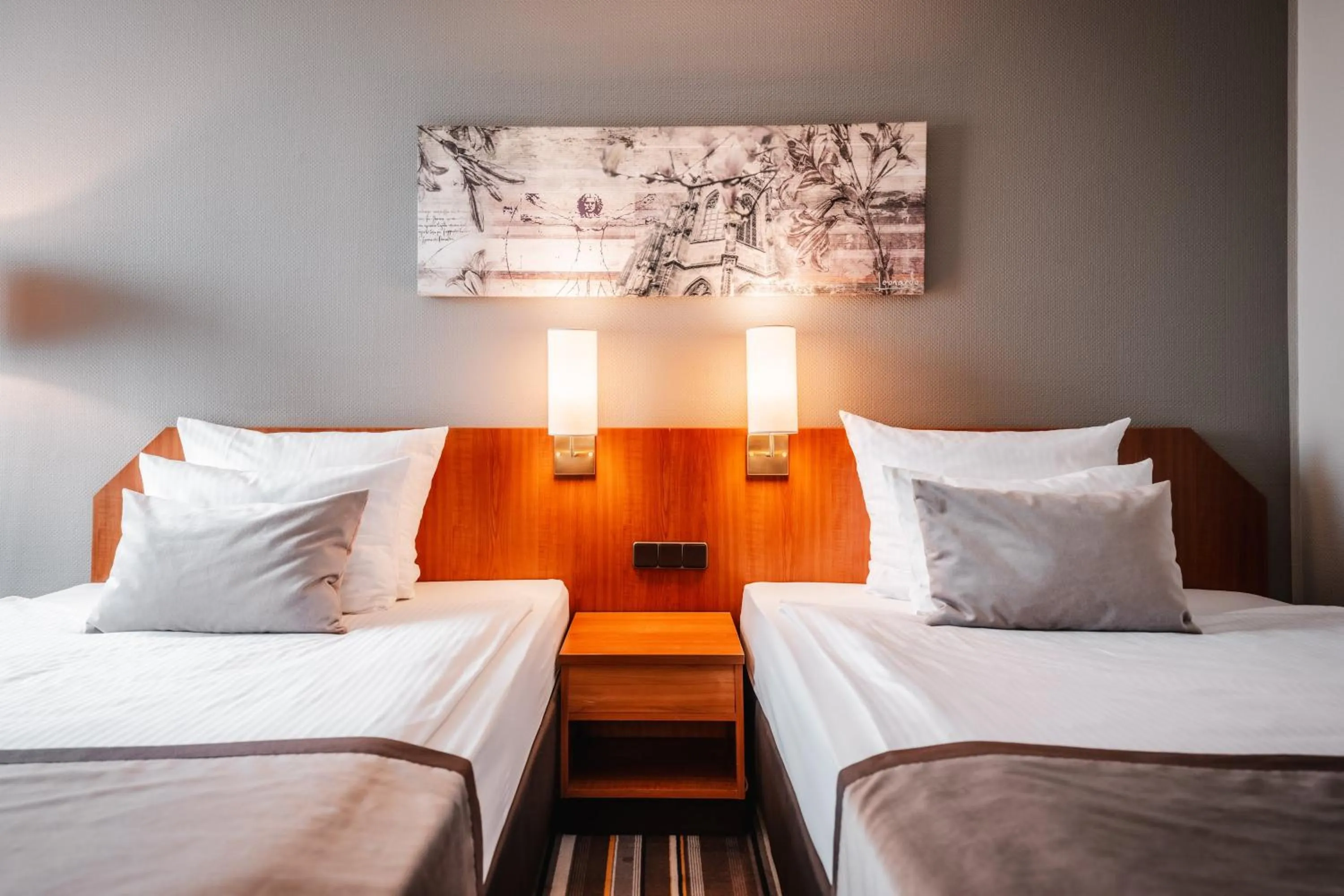 Photo of the whole room, Bed in Leonardo Hotel Aachen