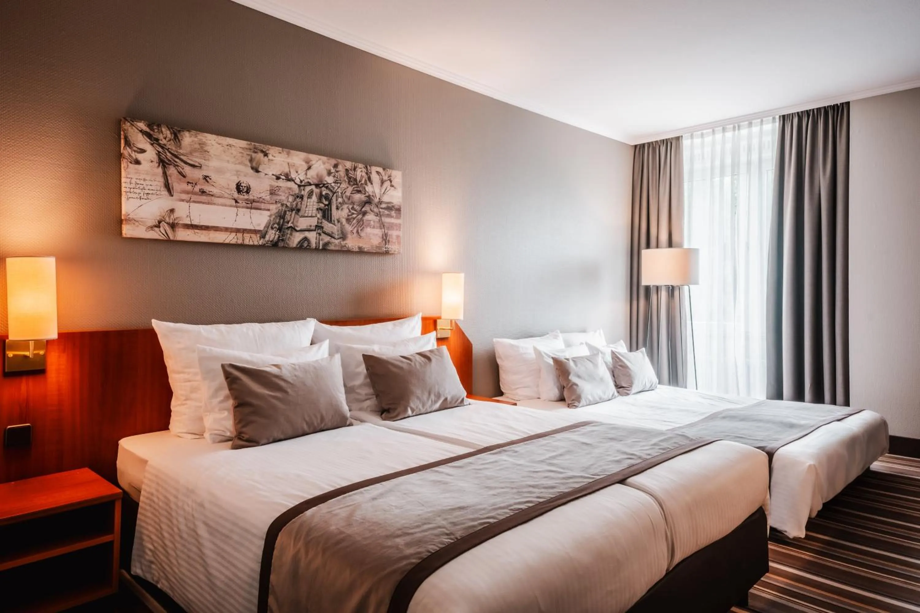 Photo of the whole room, Bed in Leonardo Hotel Aachen