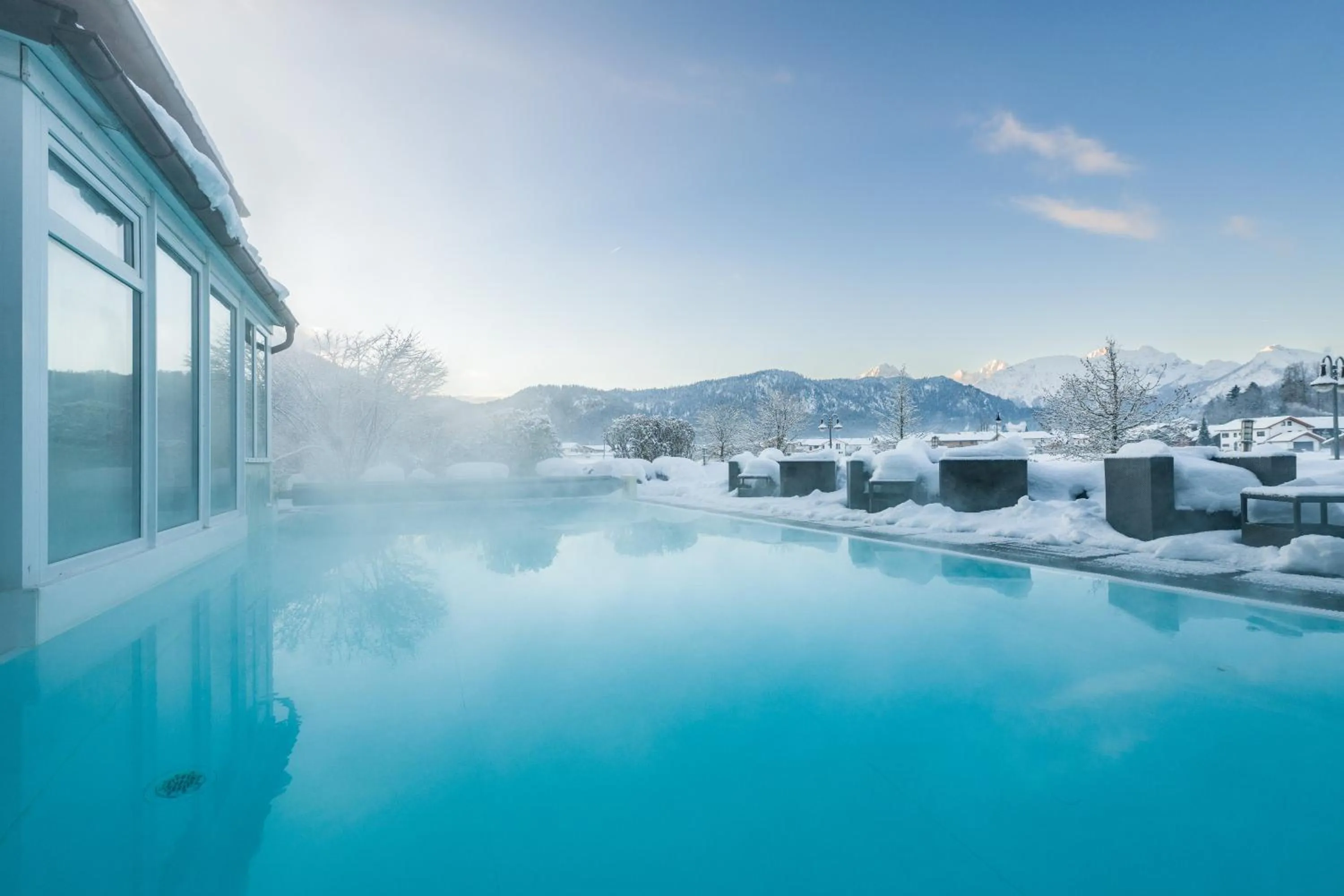 Swimming pool in Hotel Sommer-Haus am See