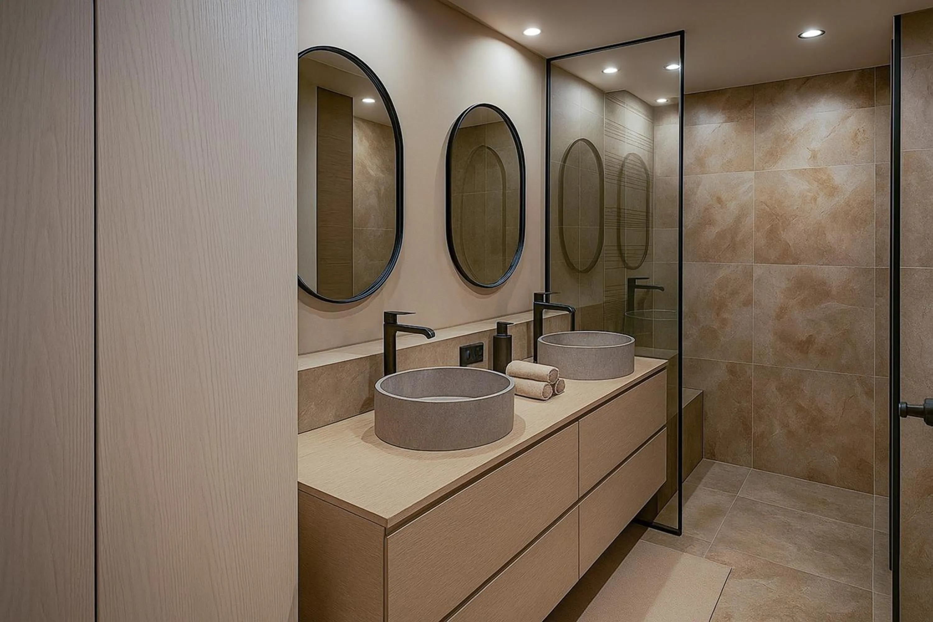 Bathroom in Hotel Sommer-Haus am See