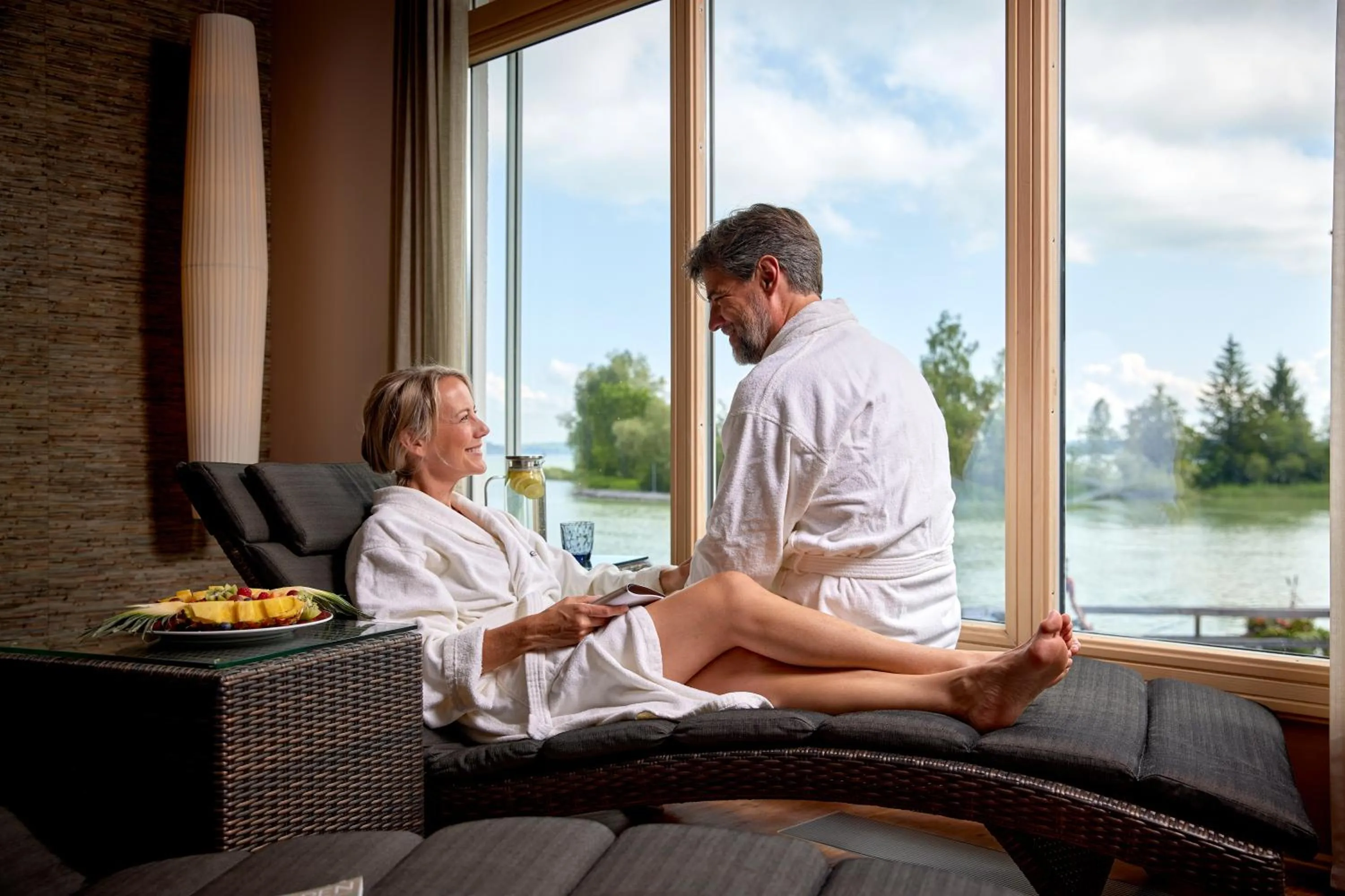 Spa and wellness centre/facilities in Hotel Sommer-Haus am See