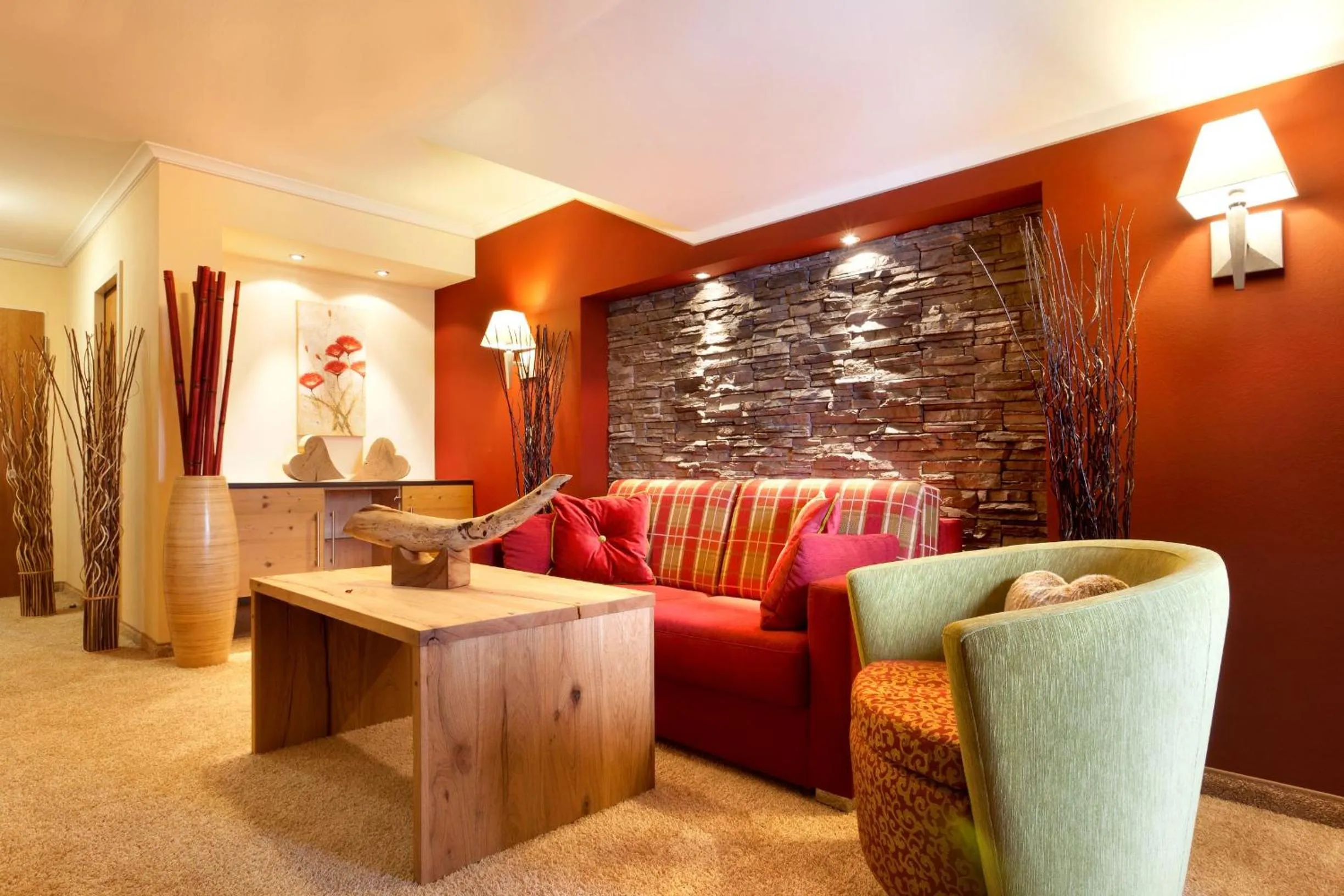 Living room in Hotel Sommer-Haus am See