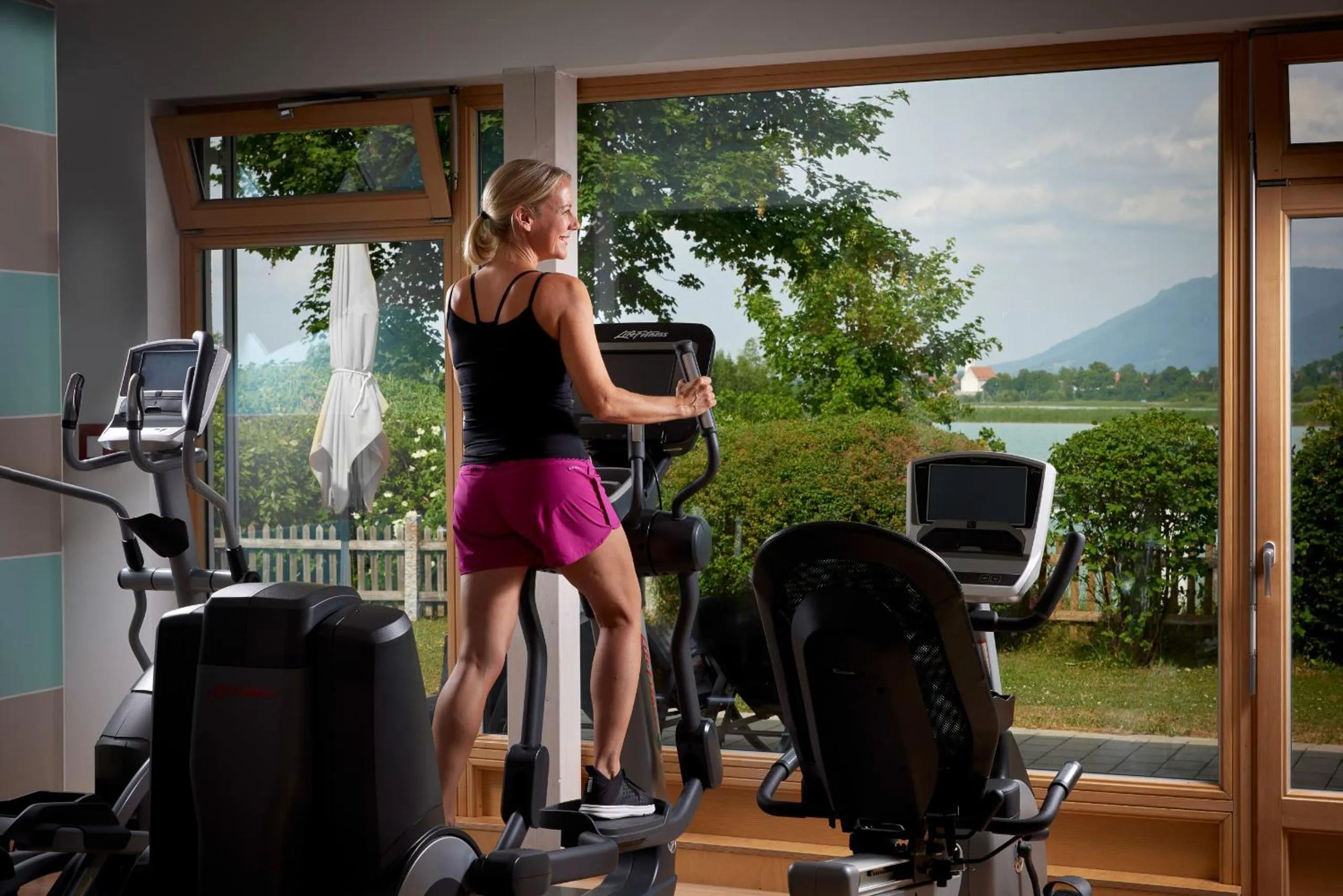 Fitness centre/facilities in Hotel Sommer-Haus am See