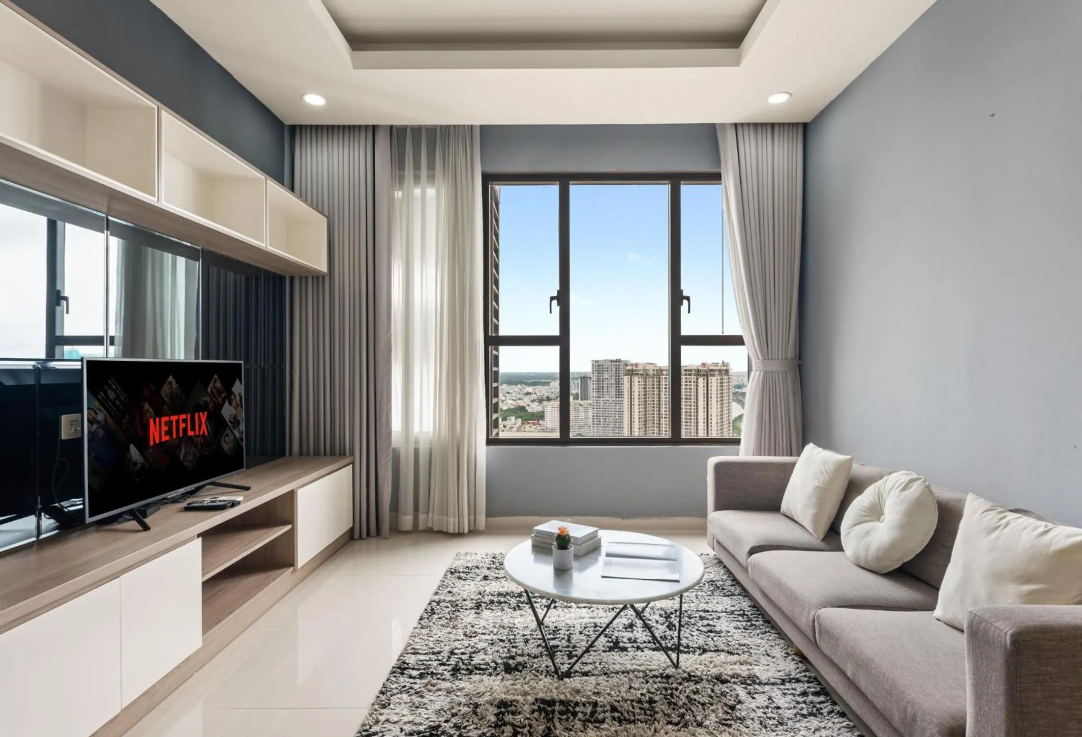 Living room in S Lux Apartment