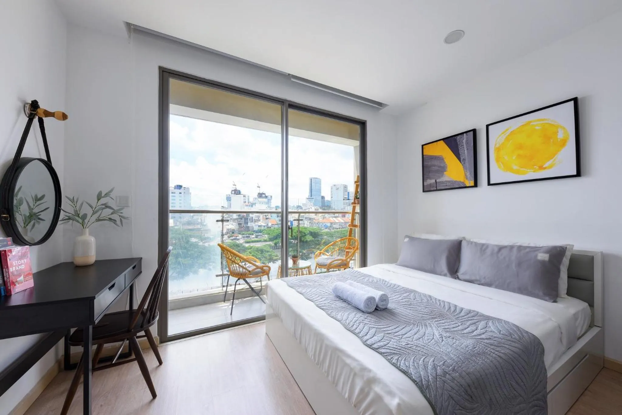 Bedroom, Bed in S Lux Apartment