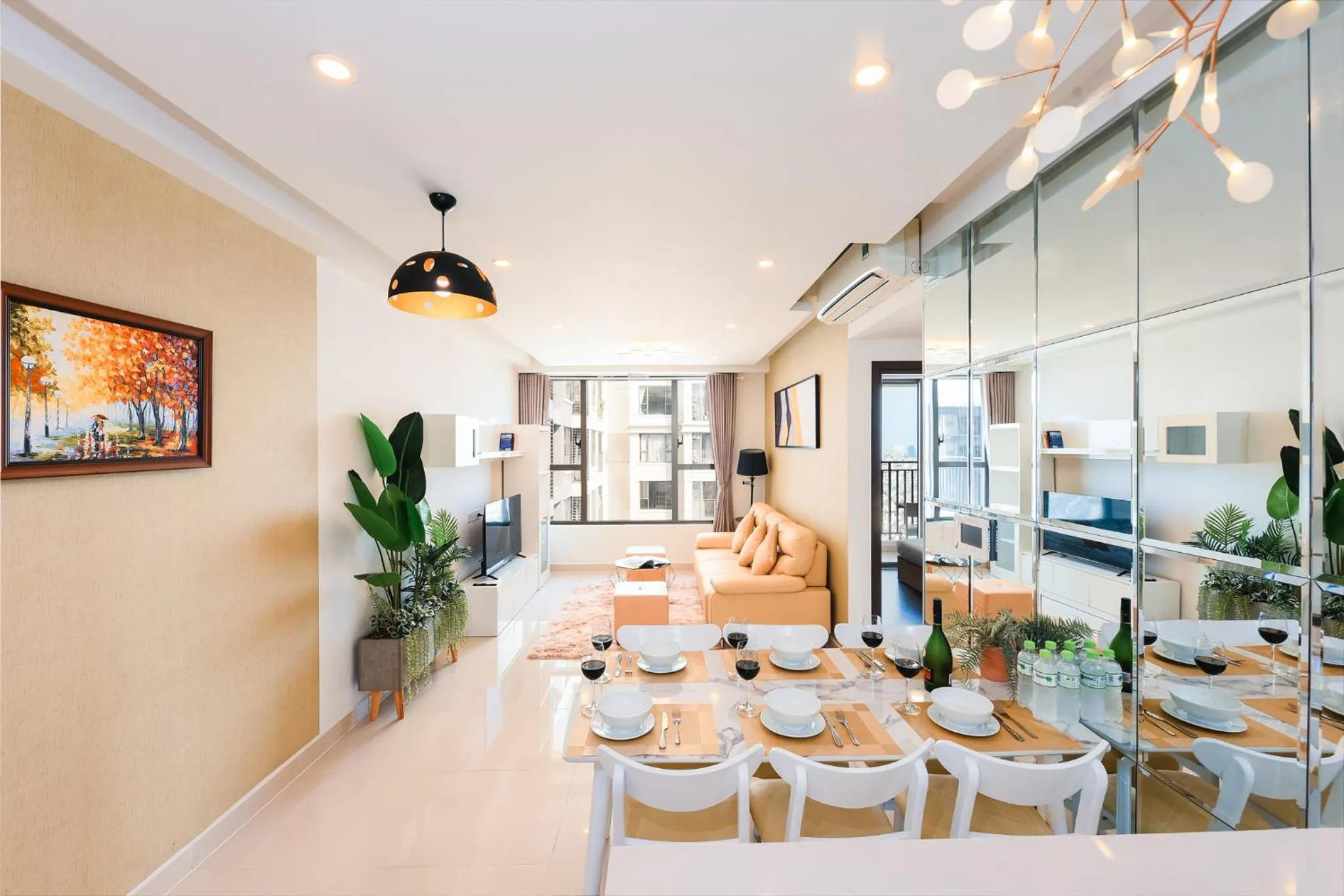 Living room in S Lux Apartment