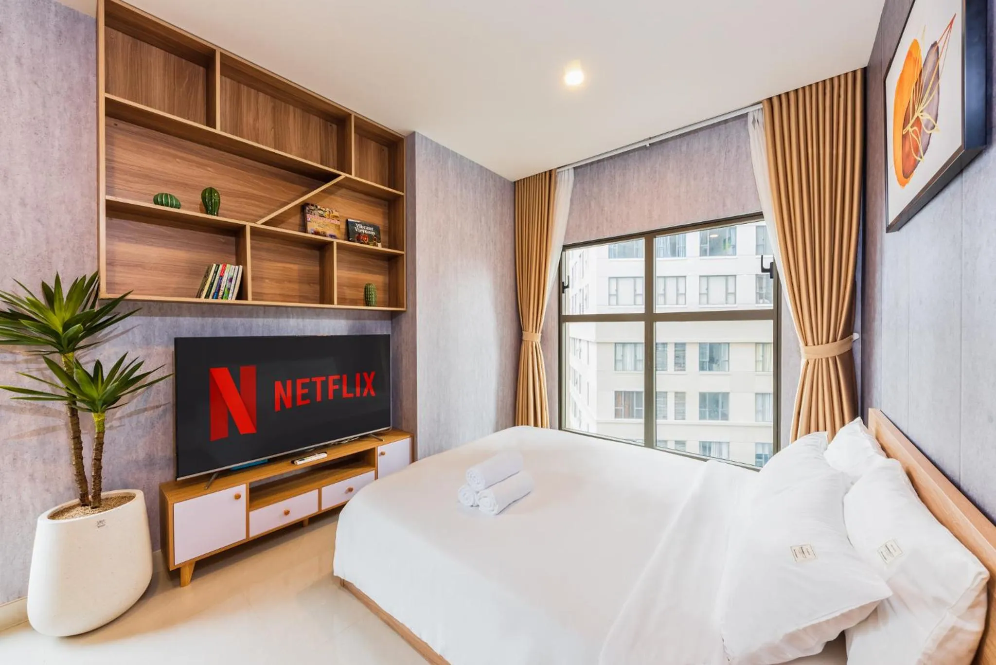 Bedroom, Bed in S Lux Apartment