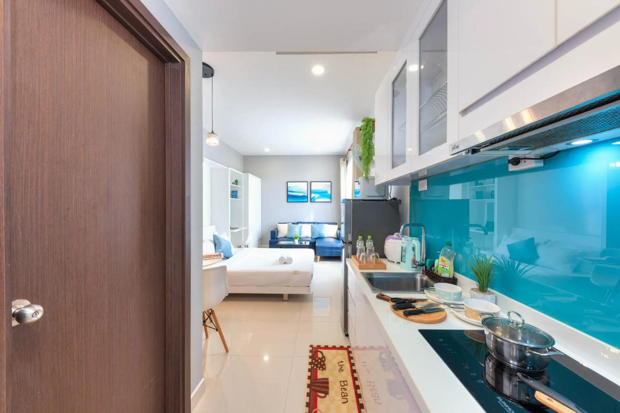 Kitchen or kitchenette in S Lux Apartment