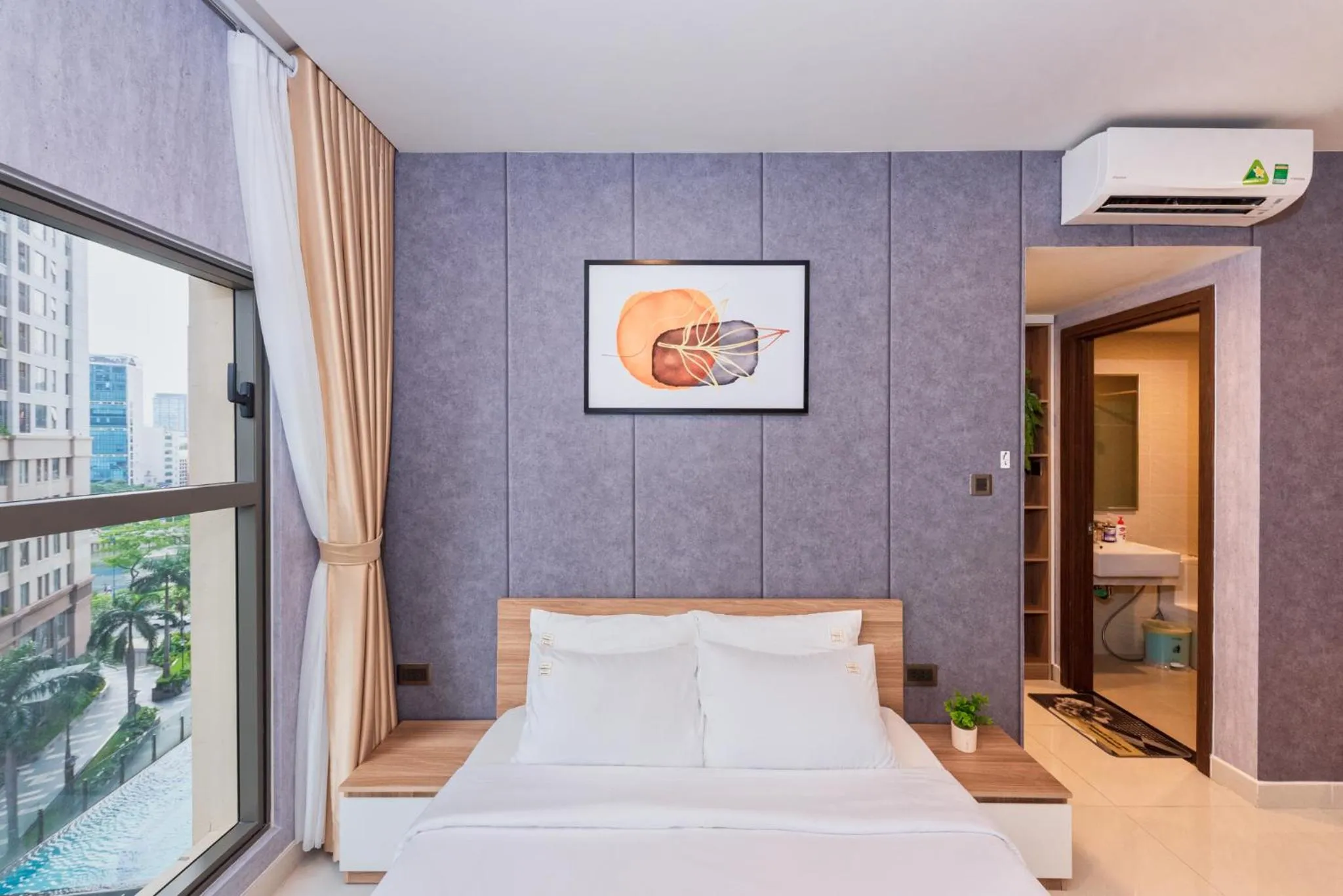 Bedroom, Bed in S Lux Apartment