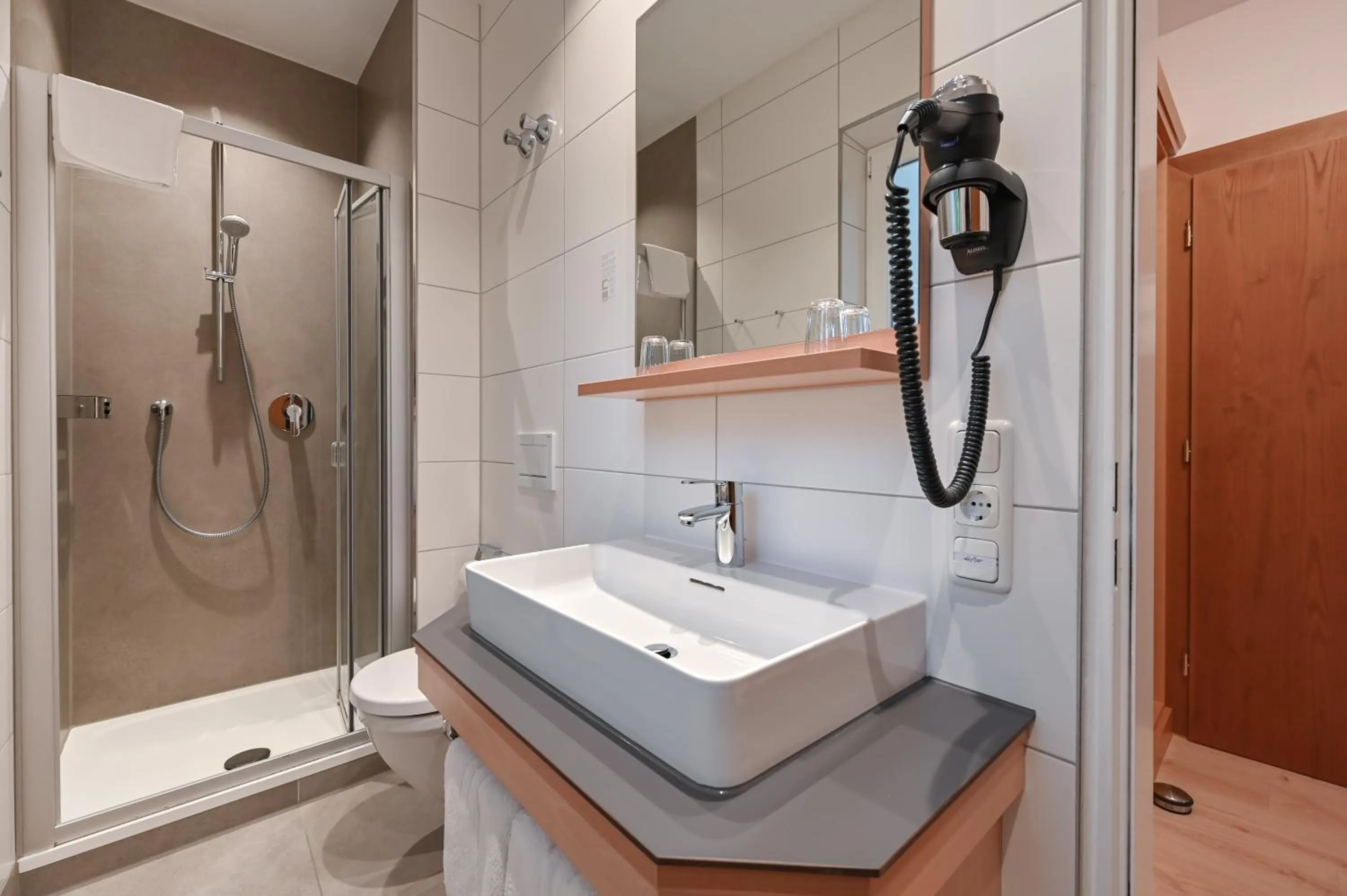 Bathroom in Hotel Wiedemann