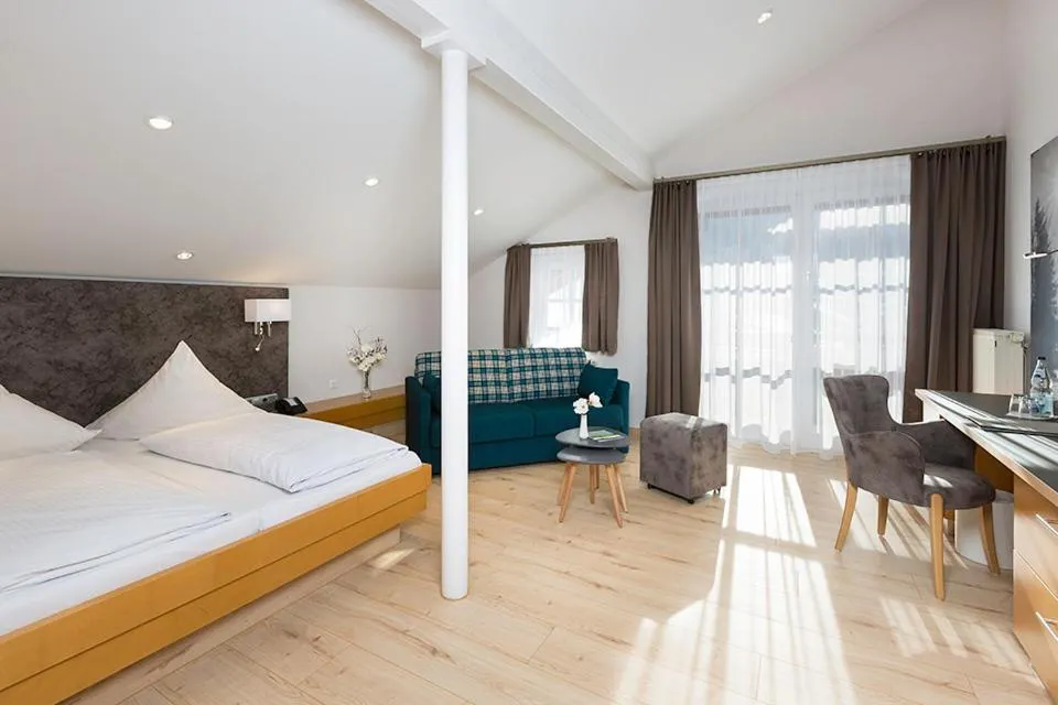 Bed in Hotel Wiedemann