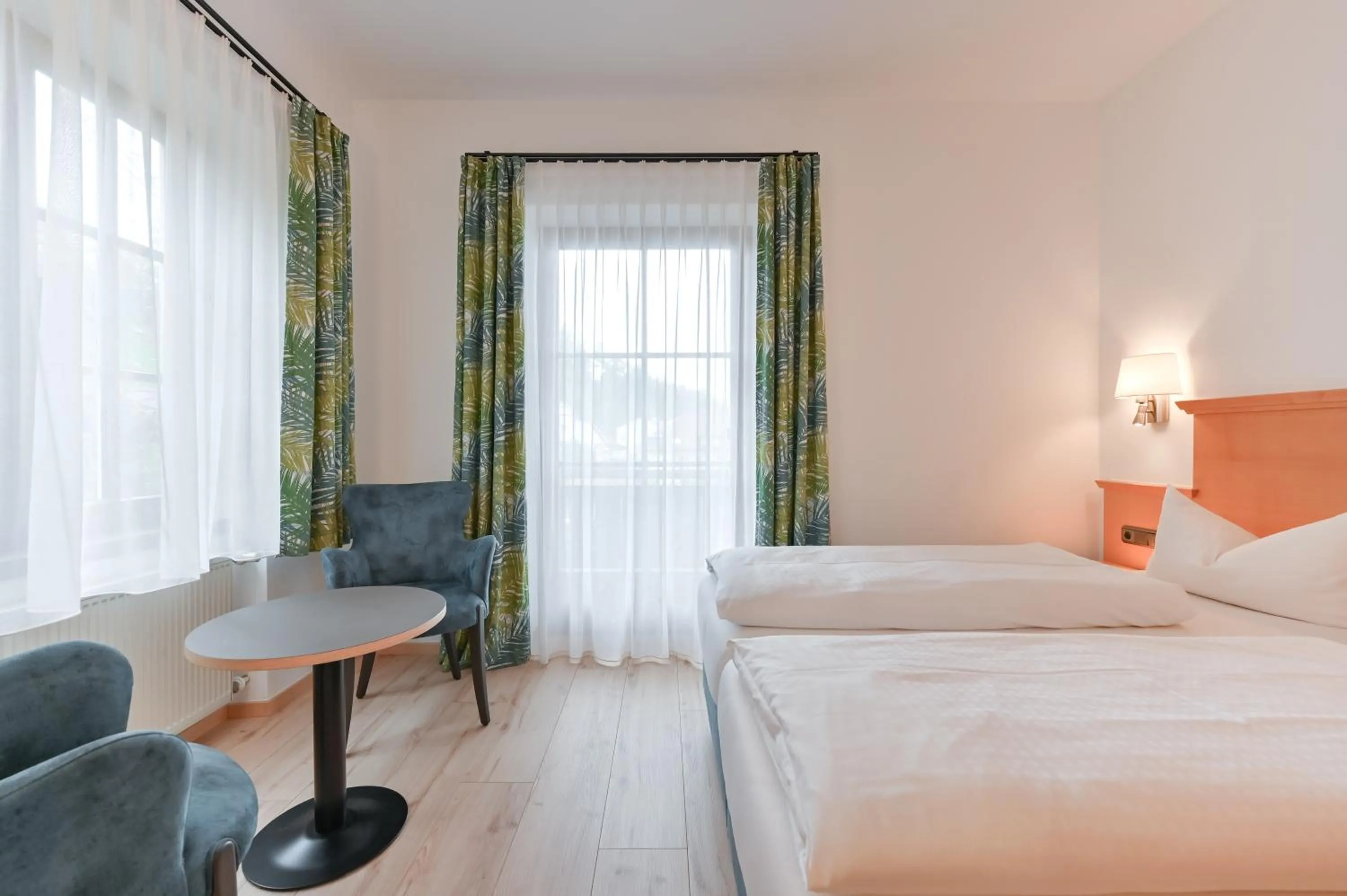 Bed in Hotel Wiedemann