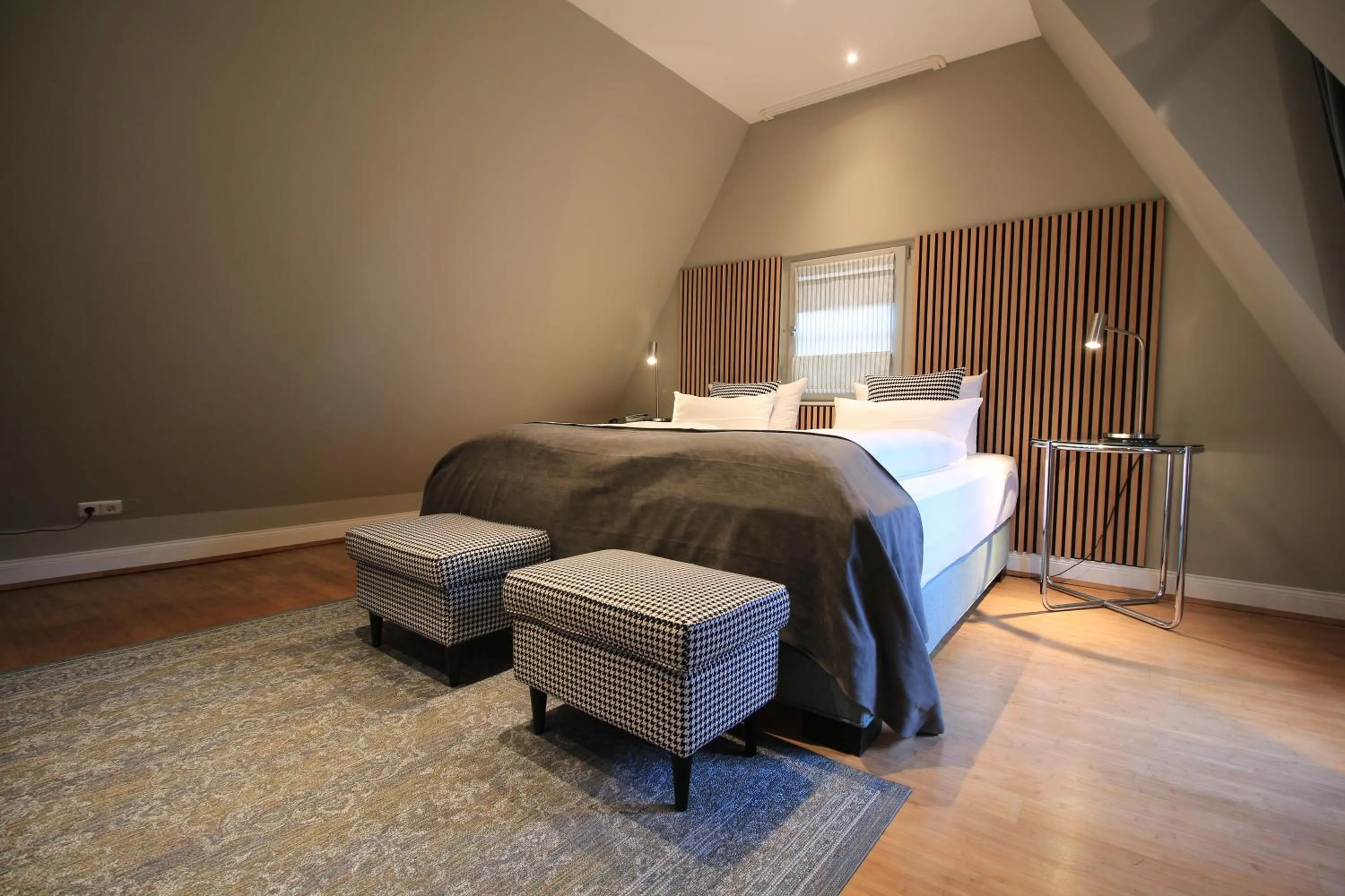 Bed in Hotel Zur Alten Brücke