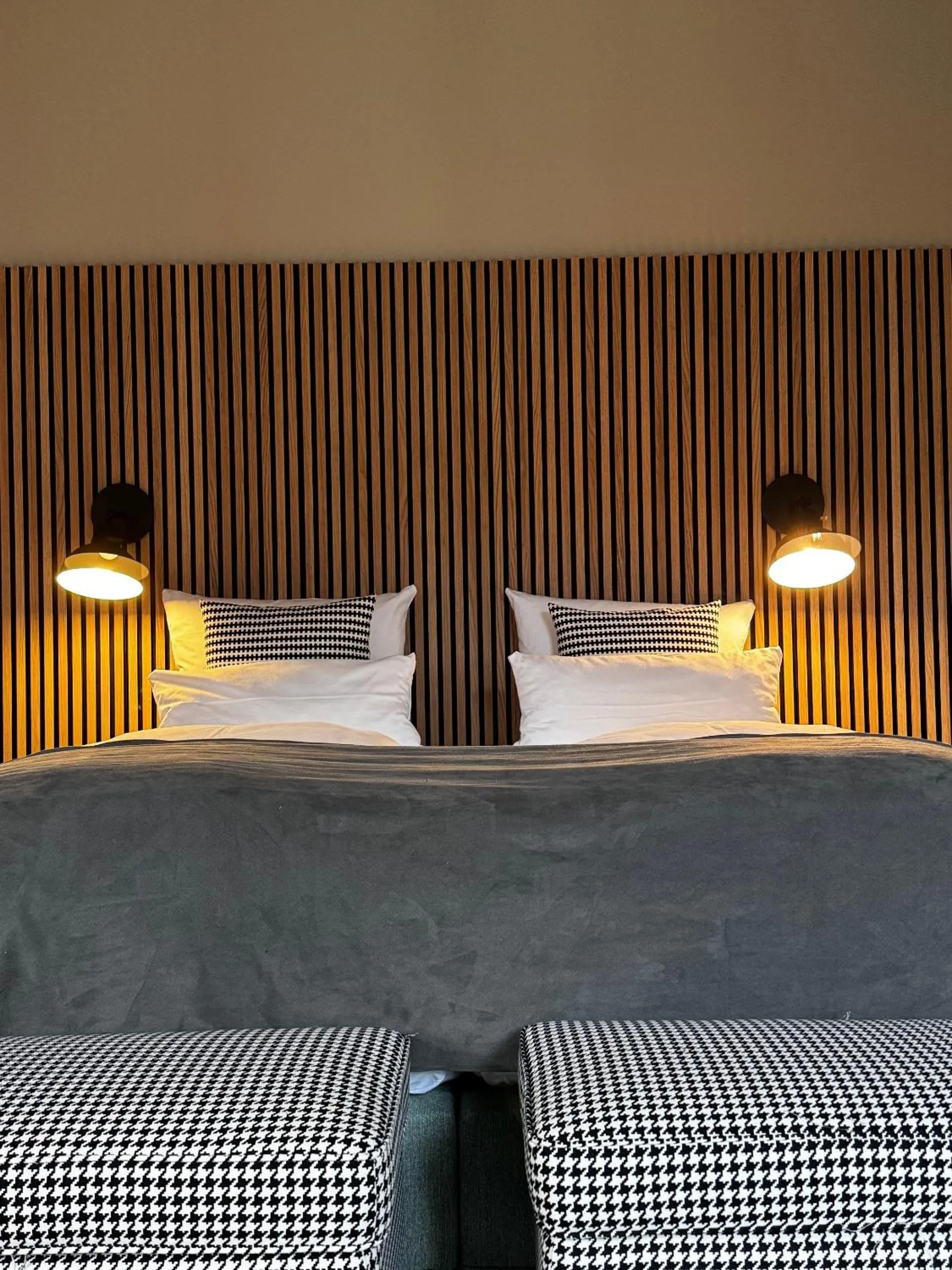 Bed in Hotel Zur Alten Brücke