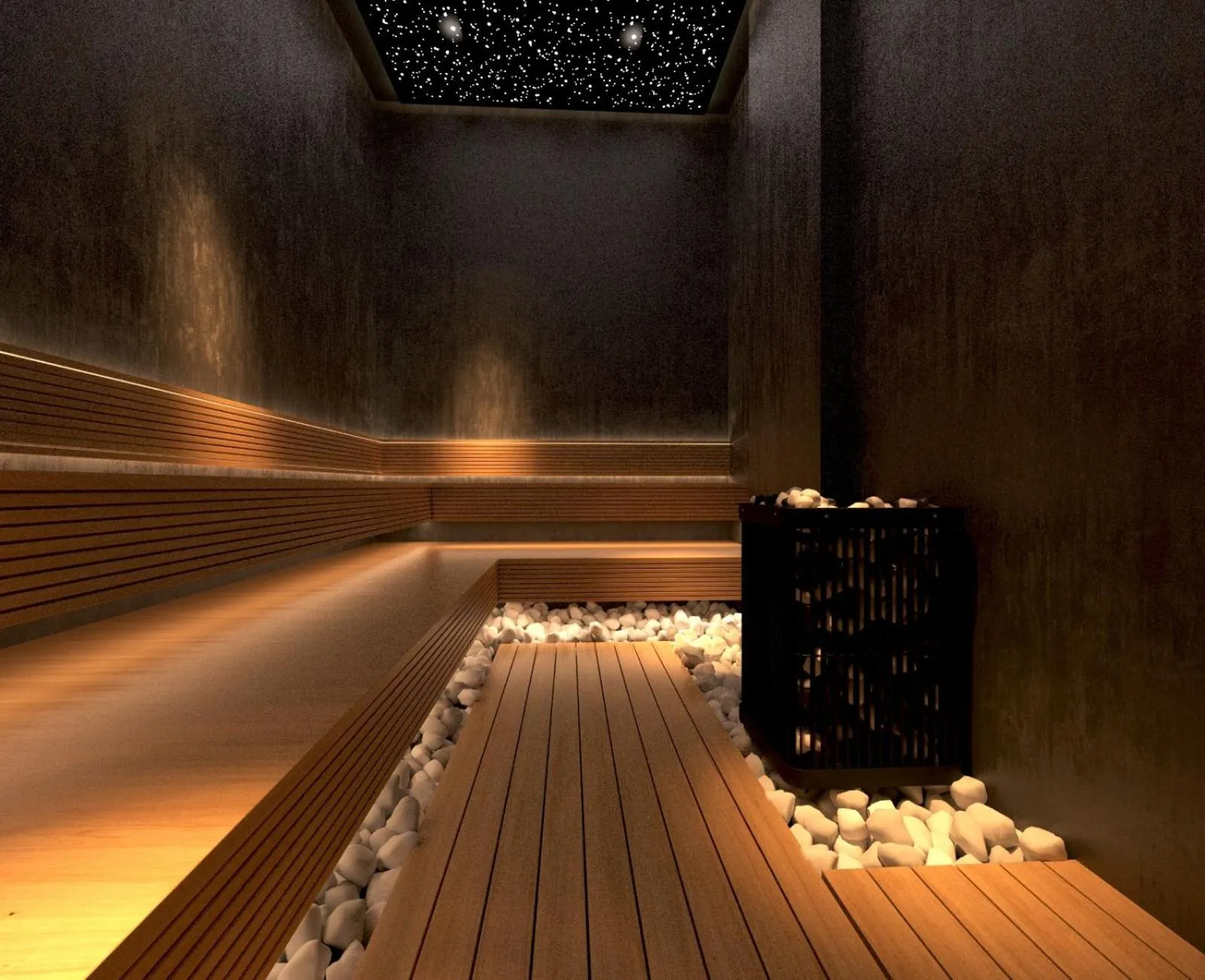 Sauna in Royal G Max