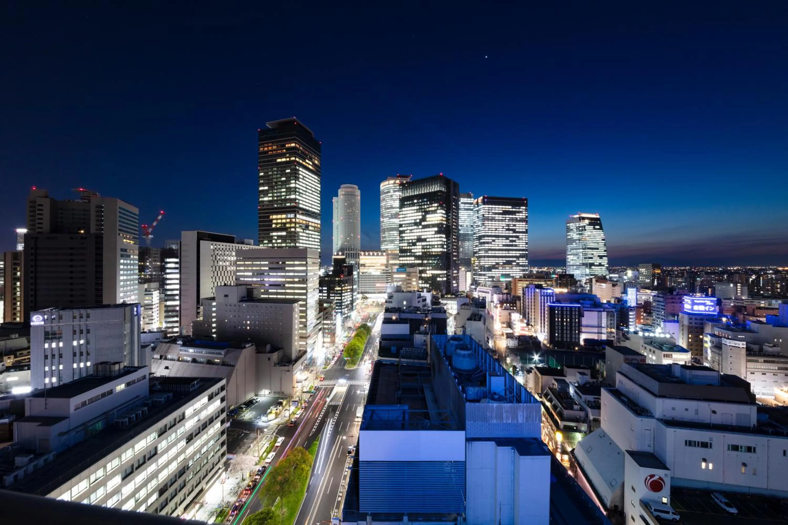 City view in Sanco Inn Grande Nagoya -HOTEL & SPA-