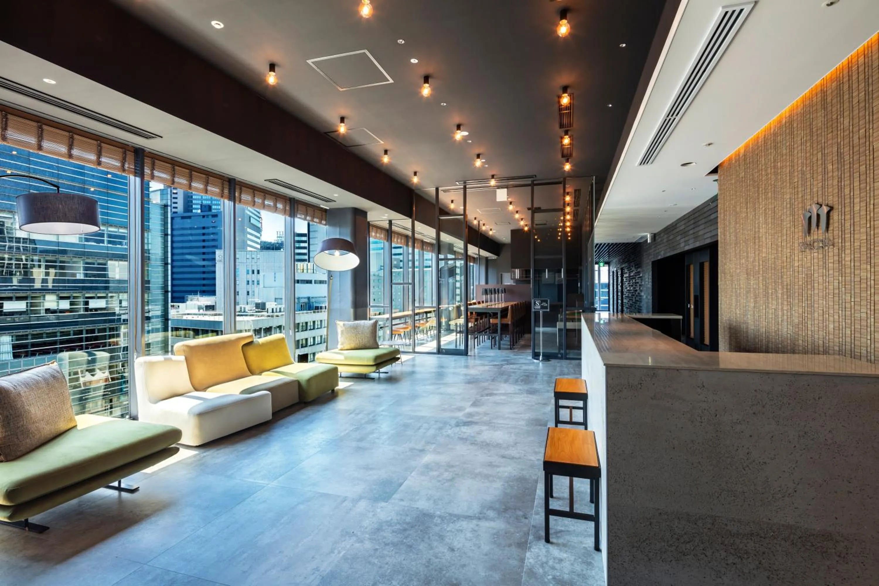 Lobby or reception in Sanco Inn Grande Nagoya -HOTEL & SPA-