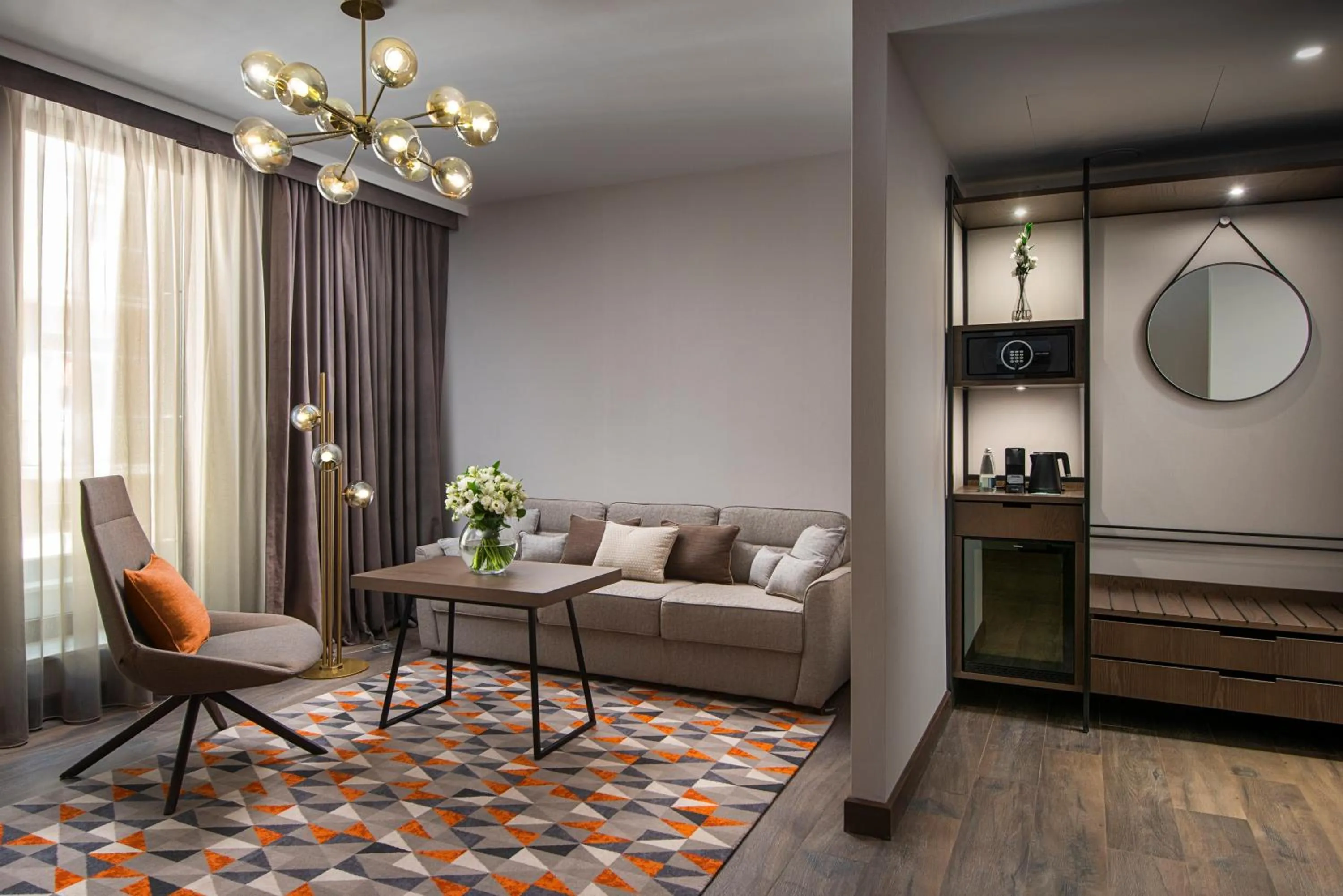 Living room in Hyatt Regency Sofia