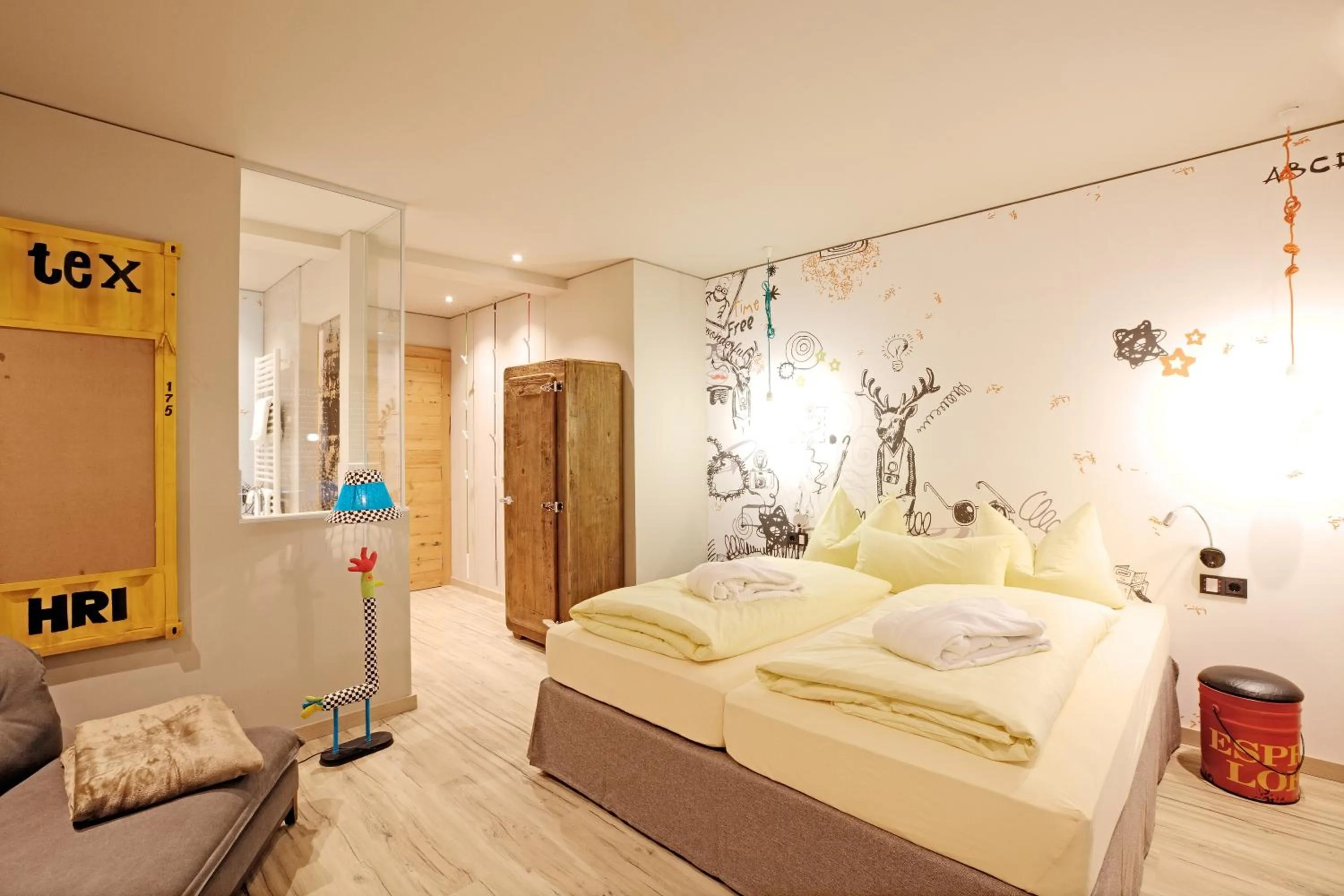 Photo of the whole room, Bed in Hotel Die Gams