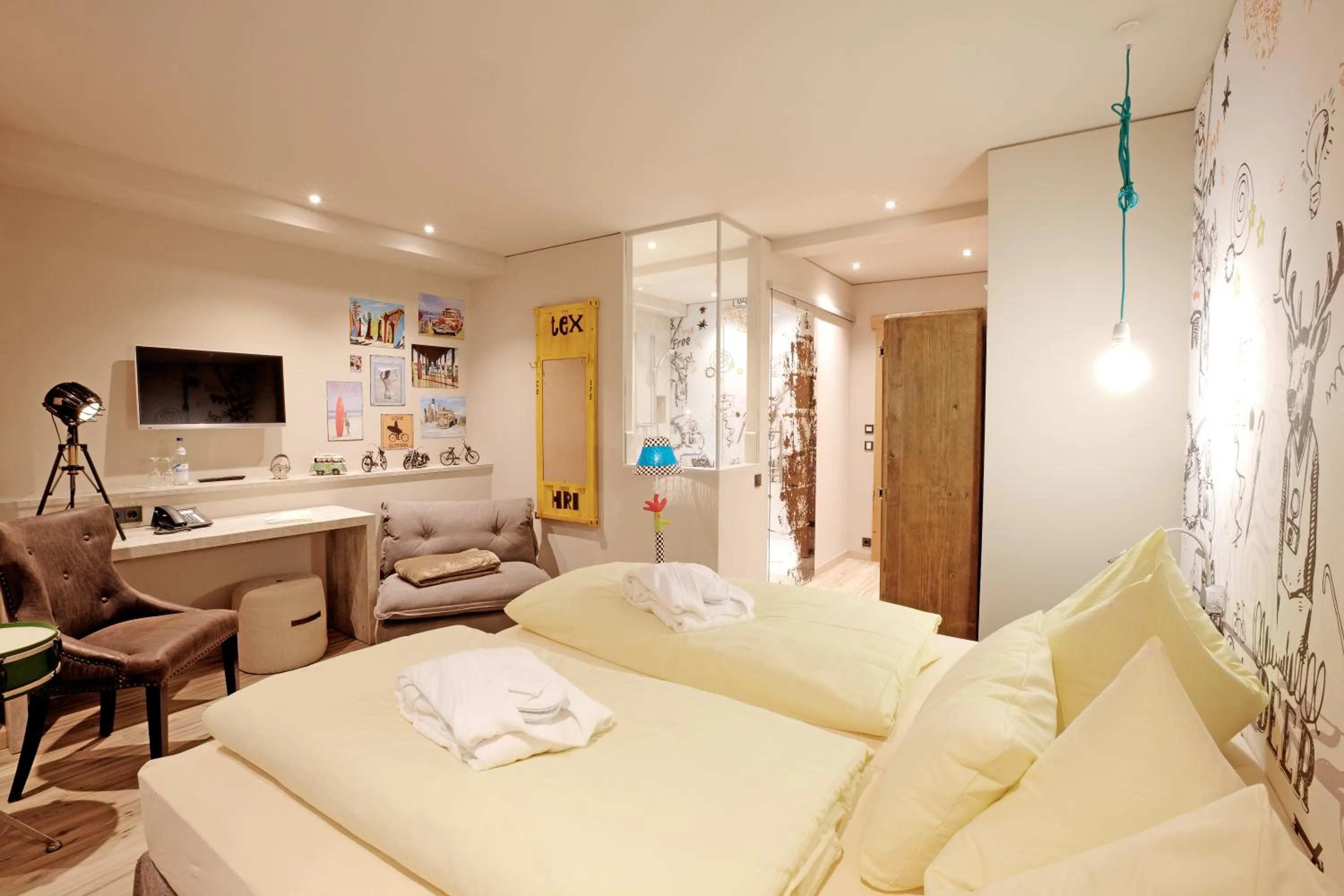 Photo of the whole room, Bed in Hotel Die Gams