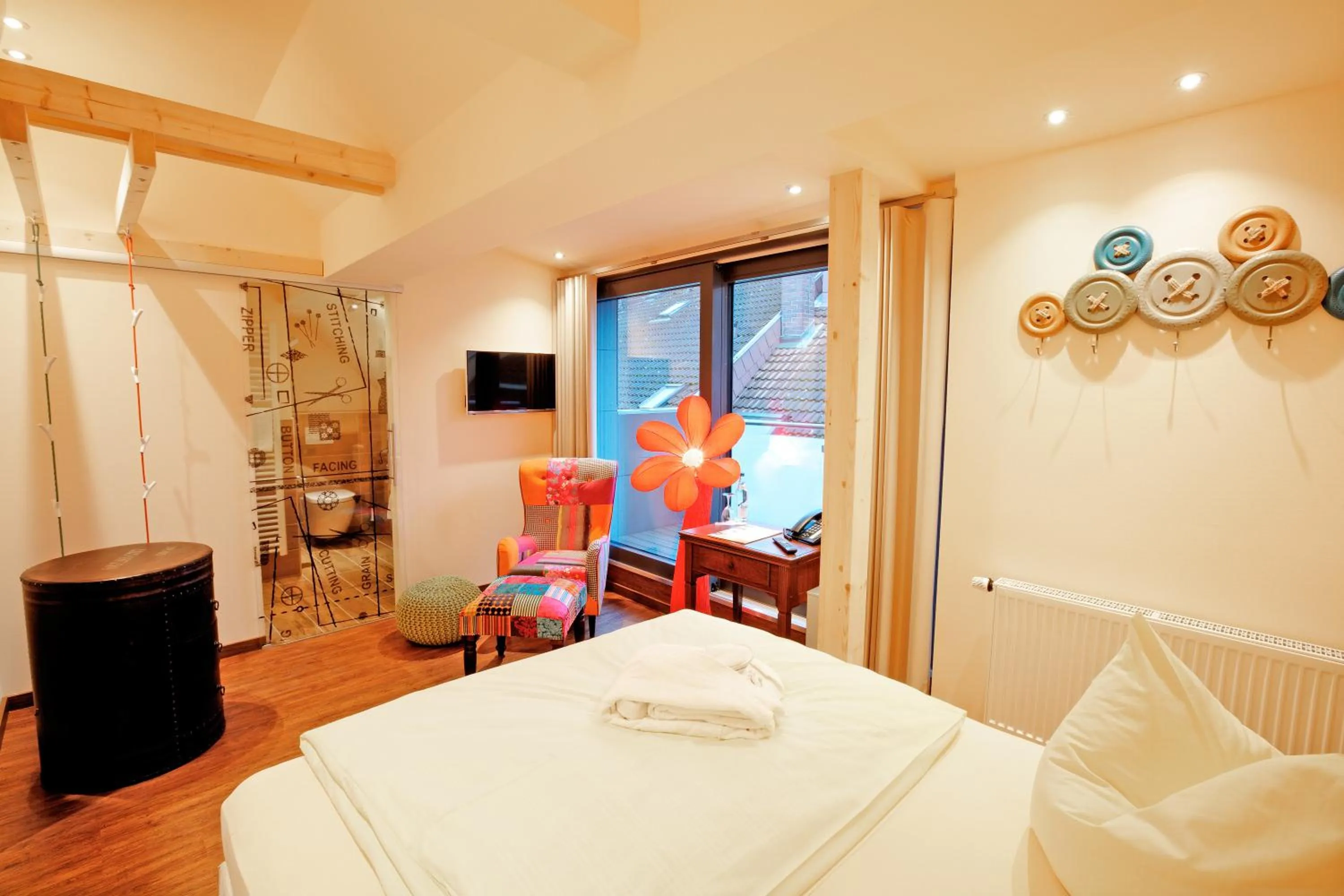 Photo of the whole room, Bed in Hotel Die Gams