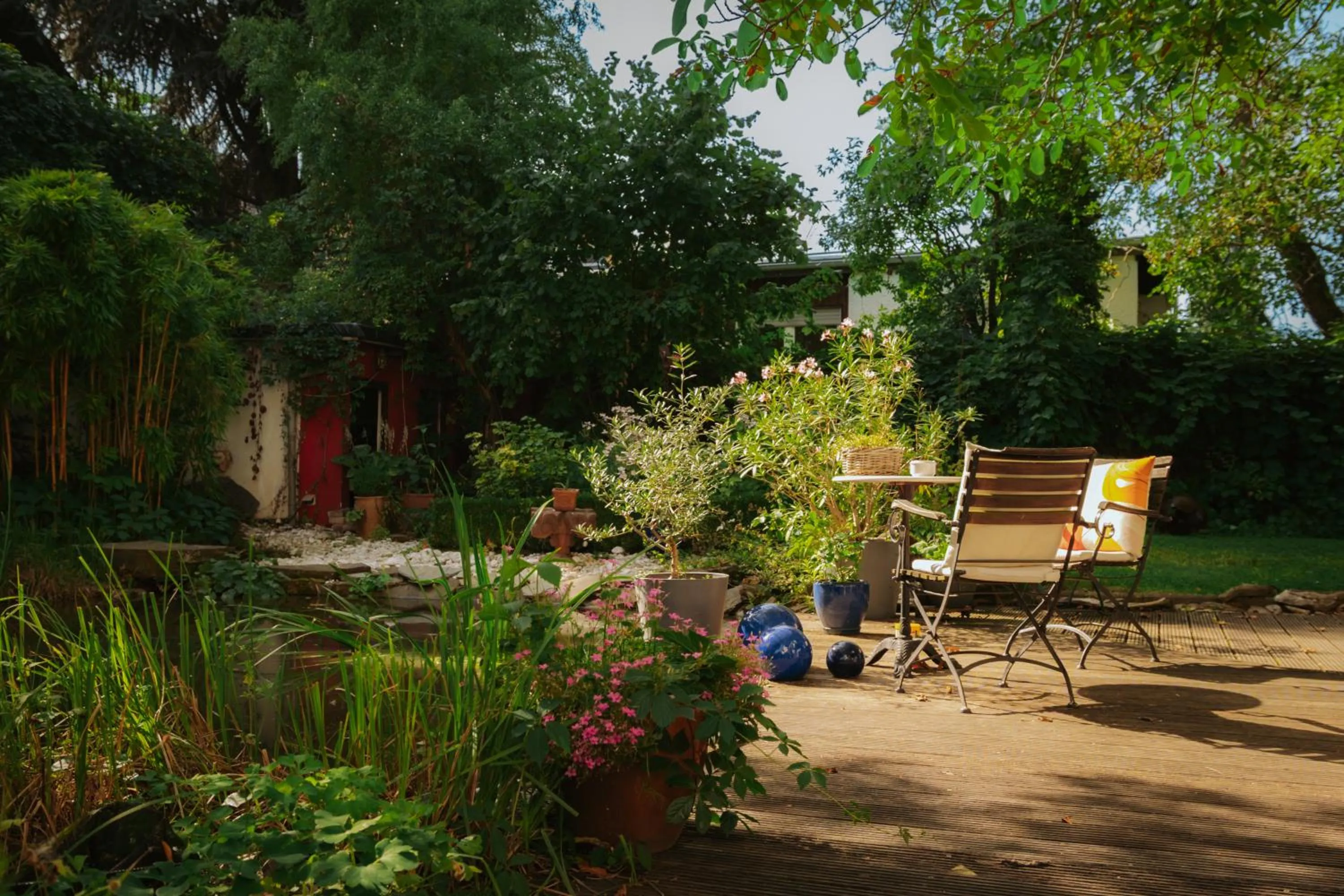 Garden in Hotel ZweiLinden Meckenheim Bonn