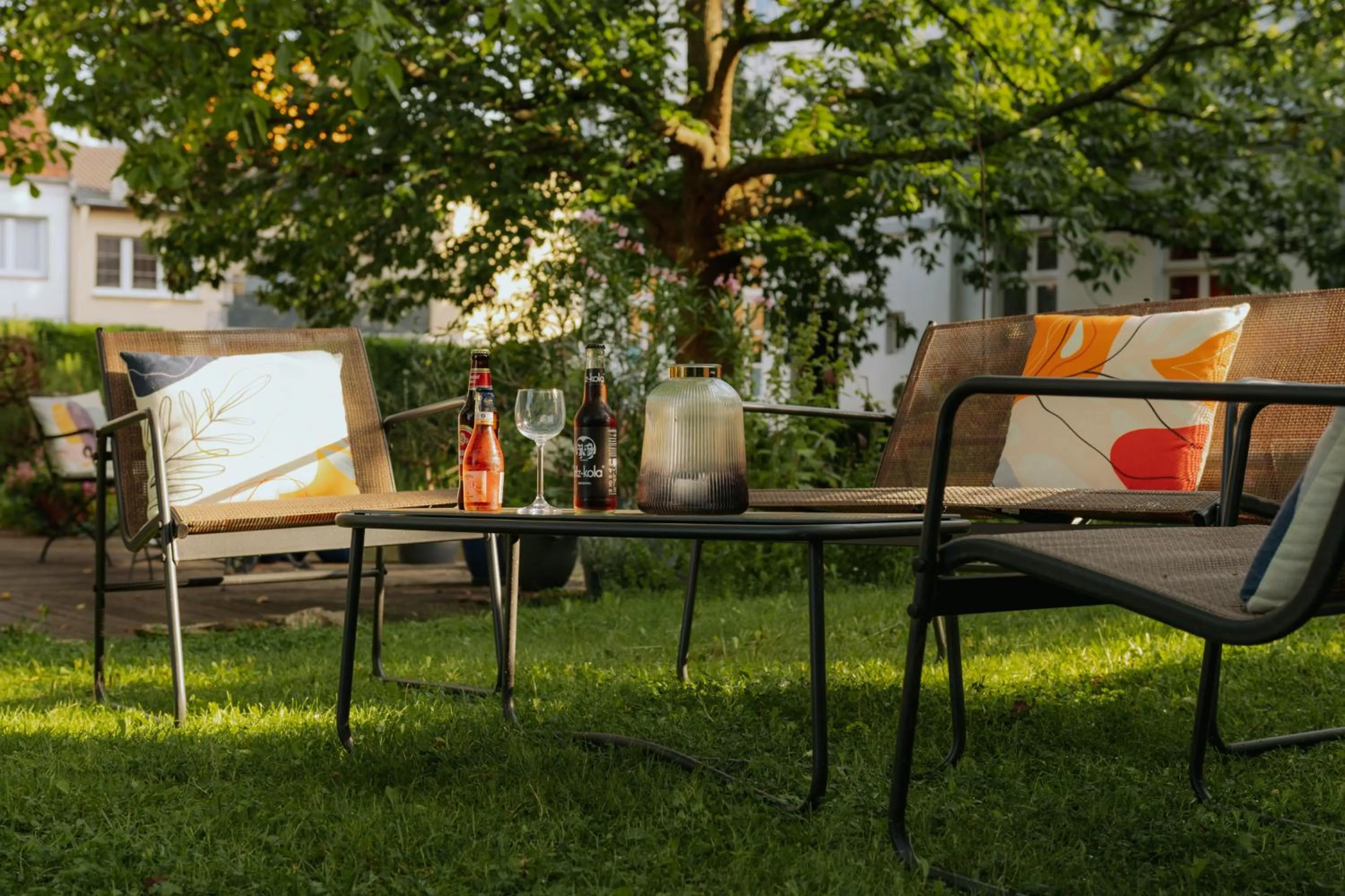 Patio in Hotel ZweiLinden Meckenheim Bonn