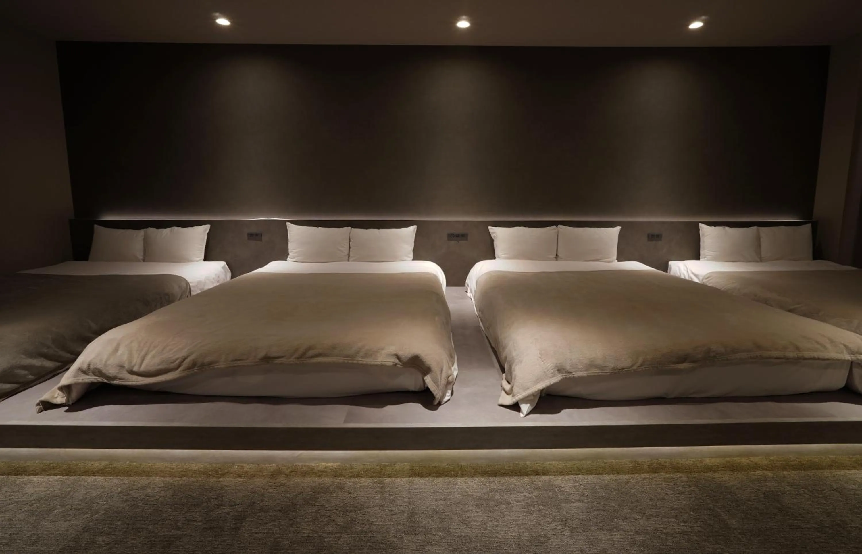 Bed in TABISAI HOTEL Luxe 博多