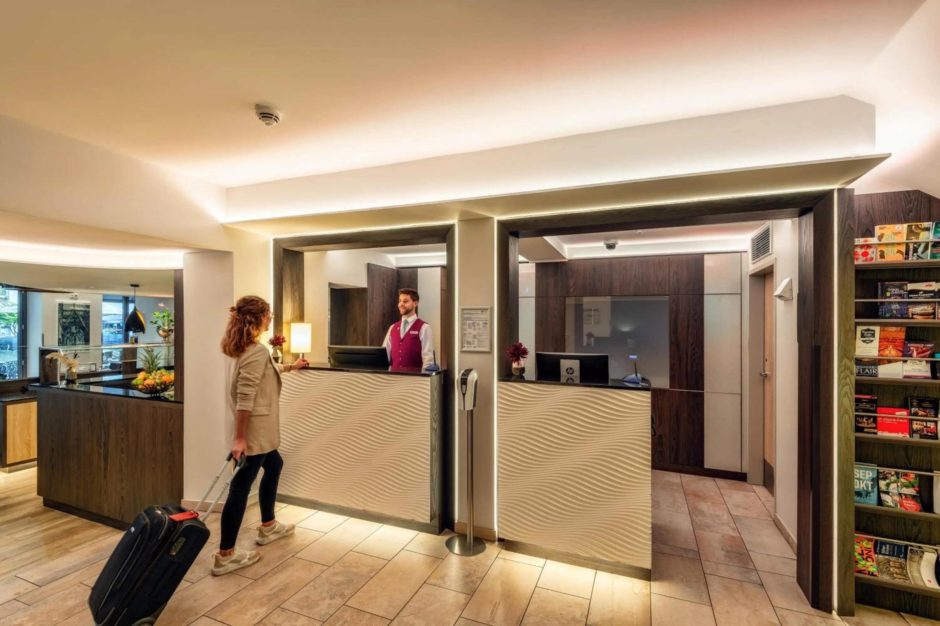 Lobby or reception in CityClass Hotel Alter Markt