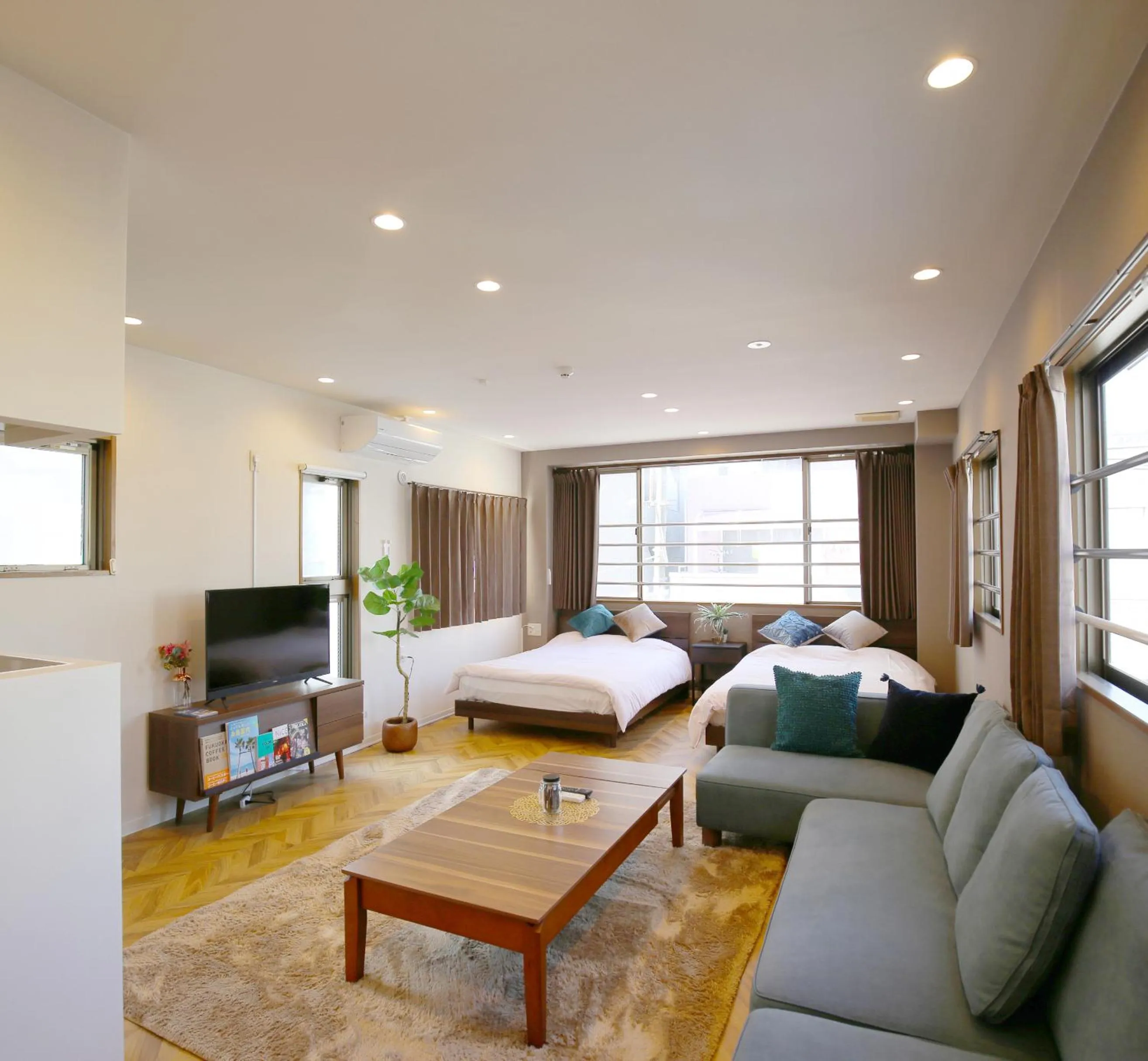 Three-Bedroom Apartment in TABISAI HOTEL Premium 博多-中洲