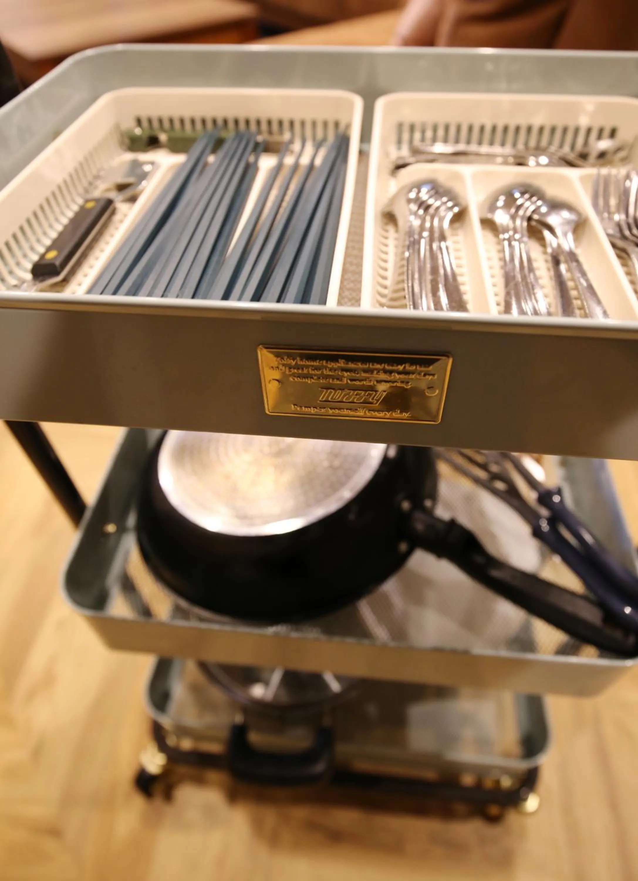 Kitchen or kitchenette in TABISAI HOTEL Premium 博多-中洲