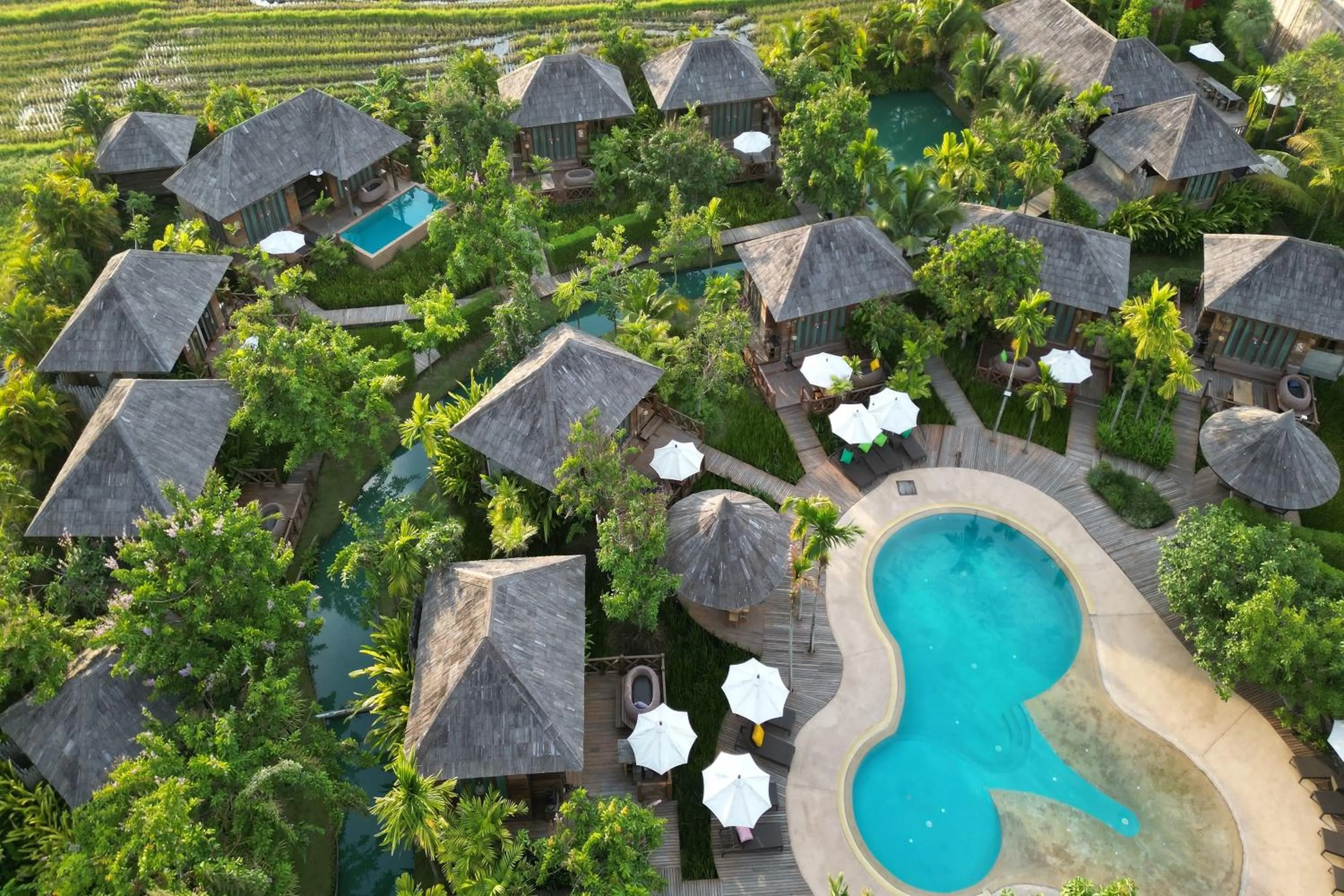 Property building in Tongna Cottage Natural Resort